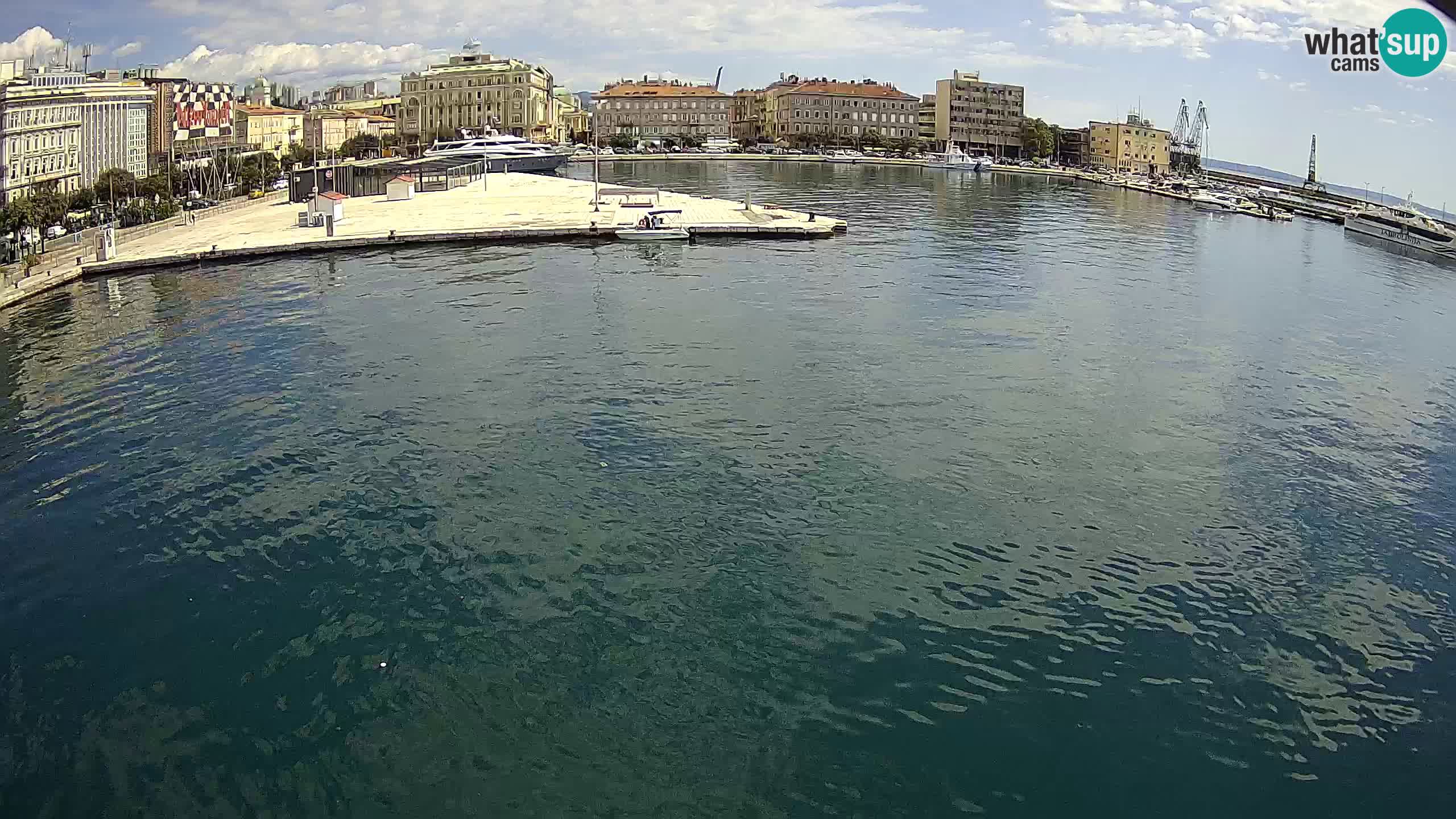 Rijeka – Botel Marina web kamera