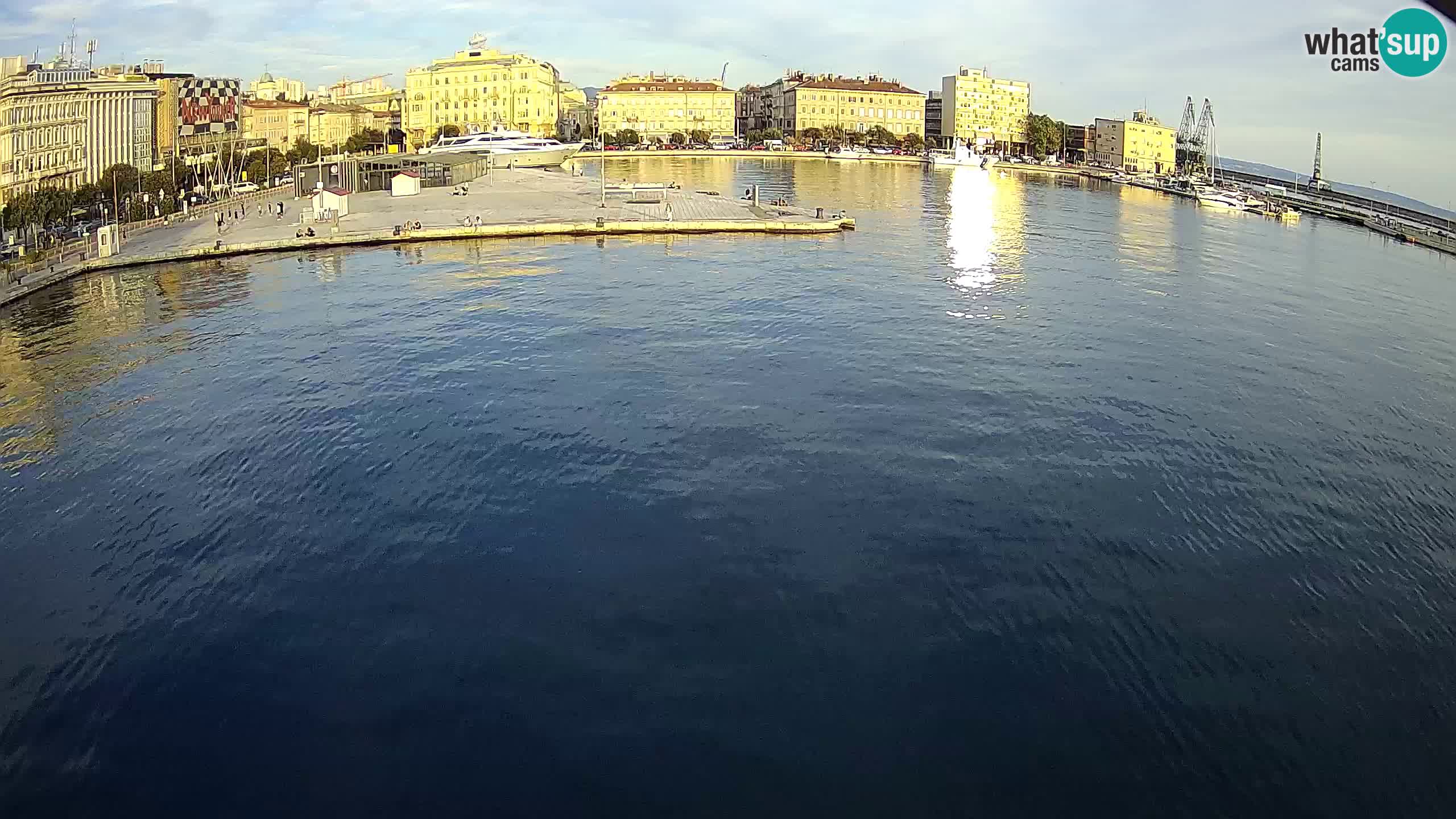 Rijeka – Botel Marina webcam en direct
