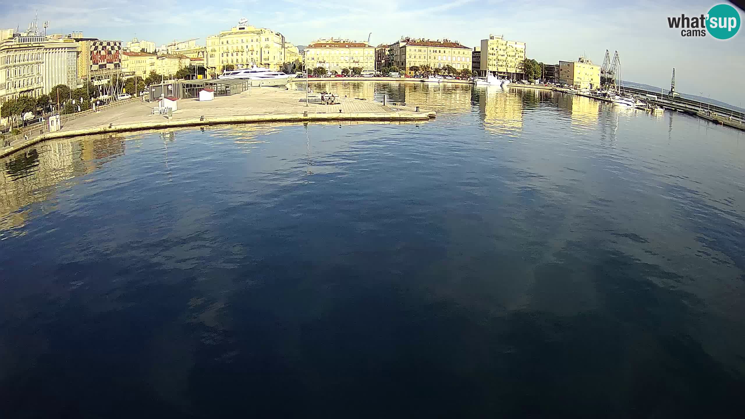 Rijeka – Botel Marina web kamera