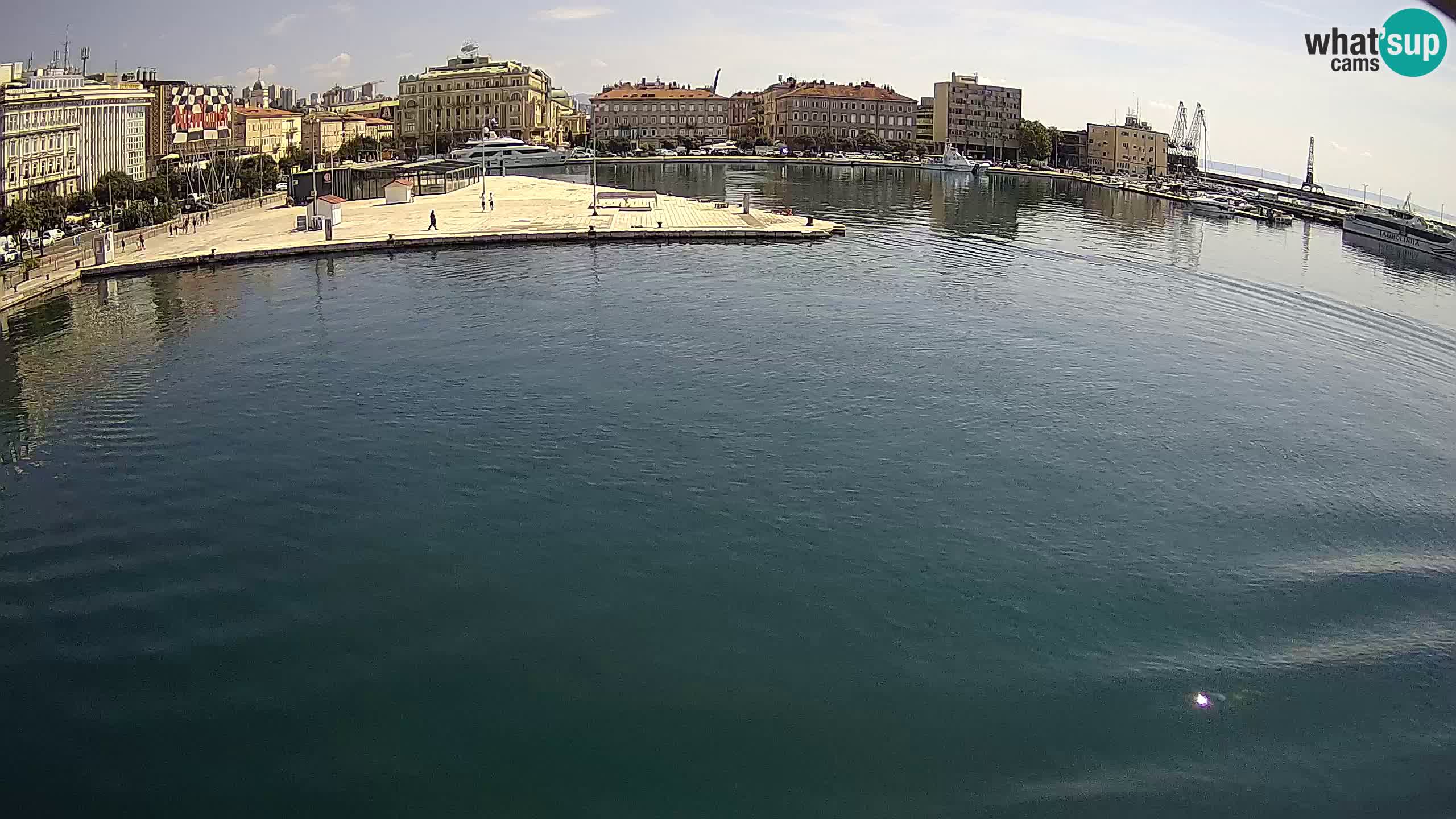 Rijeka – Botel Marina web kamera