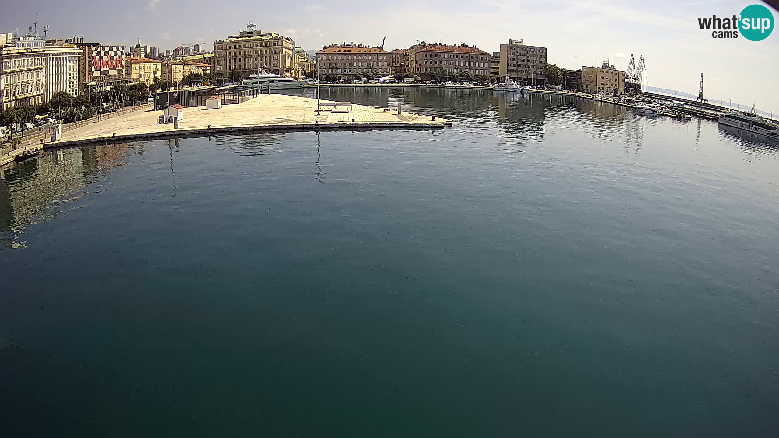 Rijeka – Botel Marina web kamera