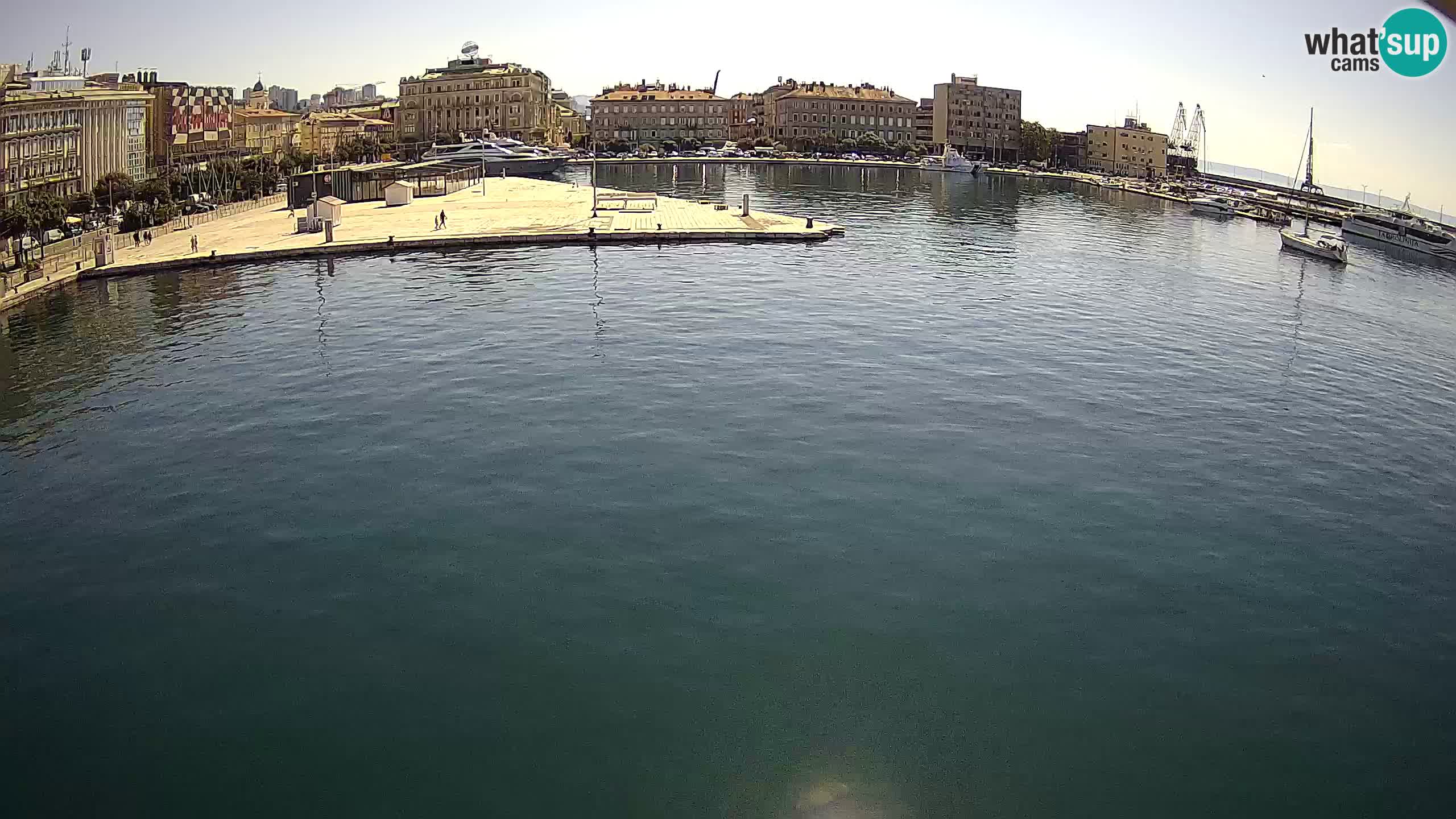 Rijeka – Botel Marina web kamera