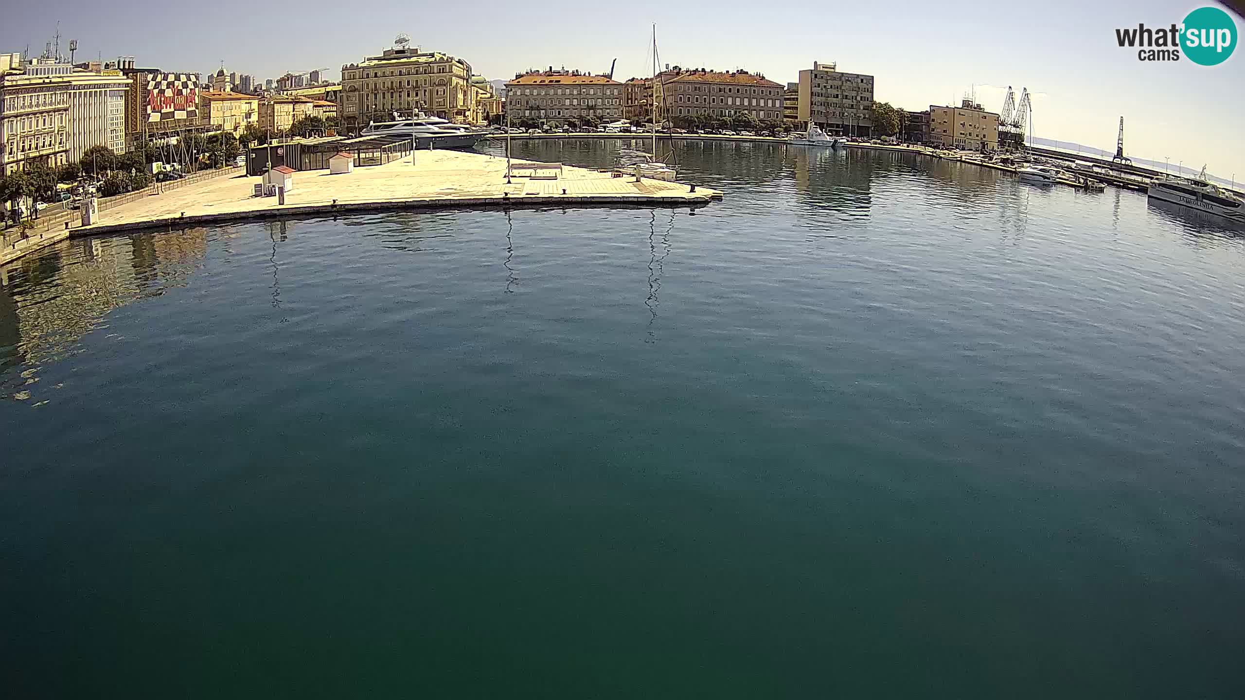 Rijeka – Botel Marina webcam en direct
