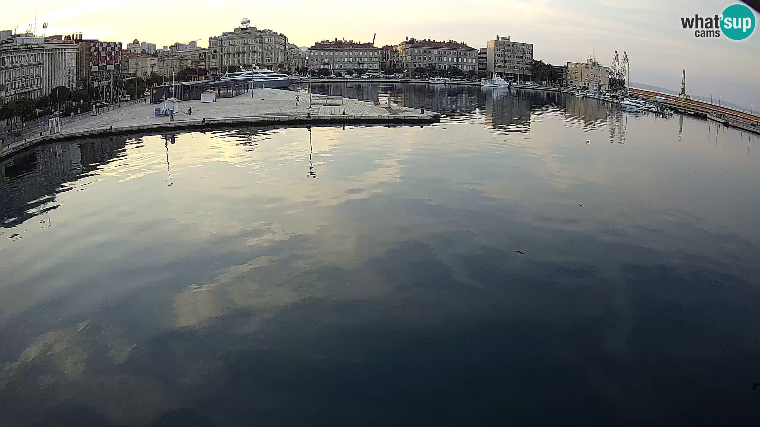 Rijeka – Botel Marina web kamera