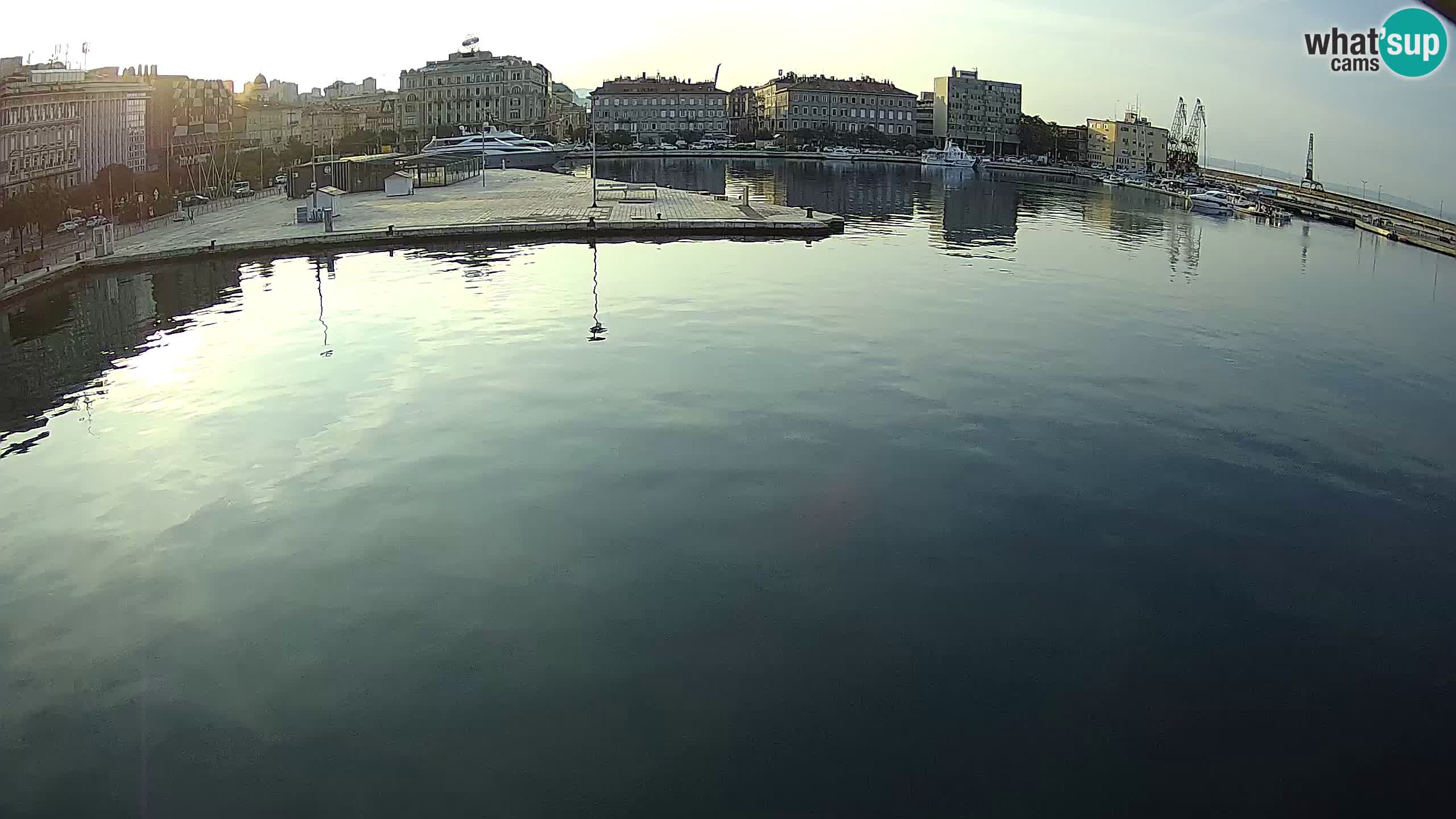 Rijeka – Botel Marina webcam en direct