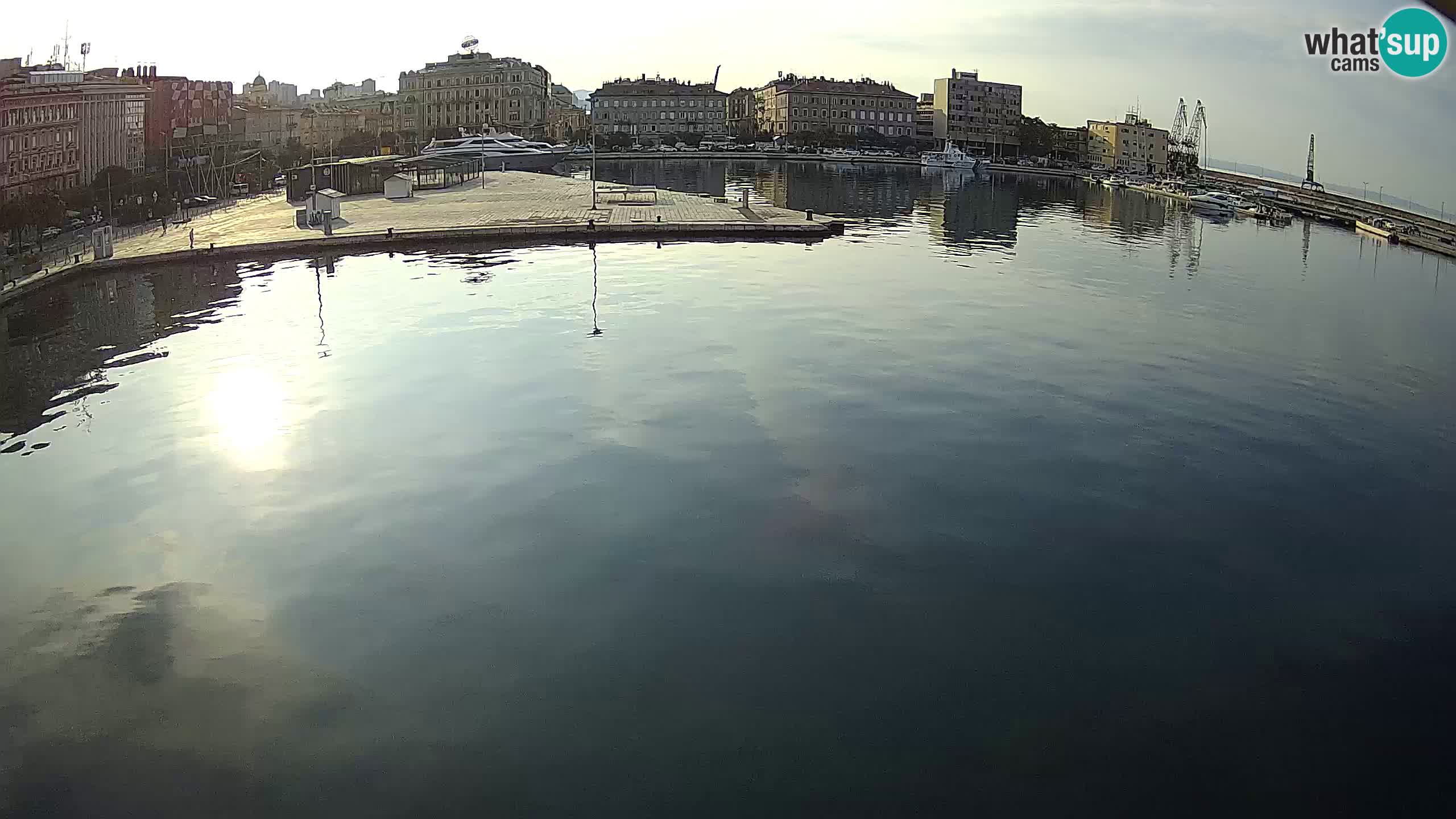 Rijeka – Botel Marina web kamera