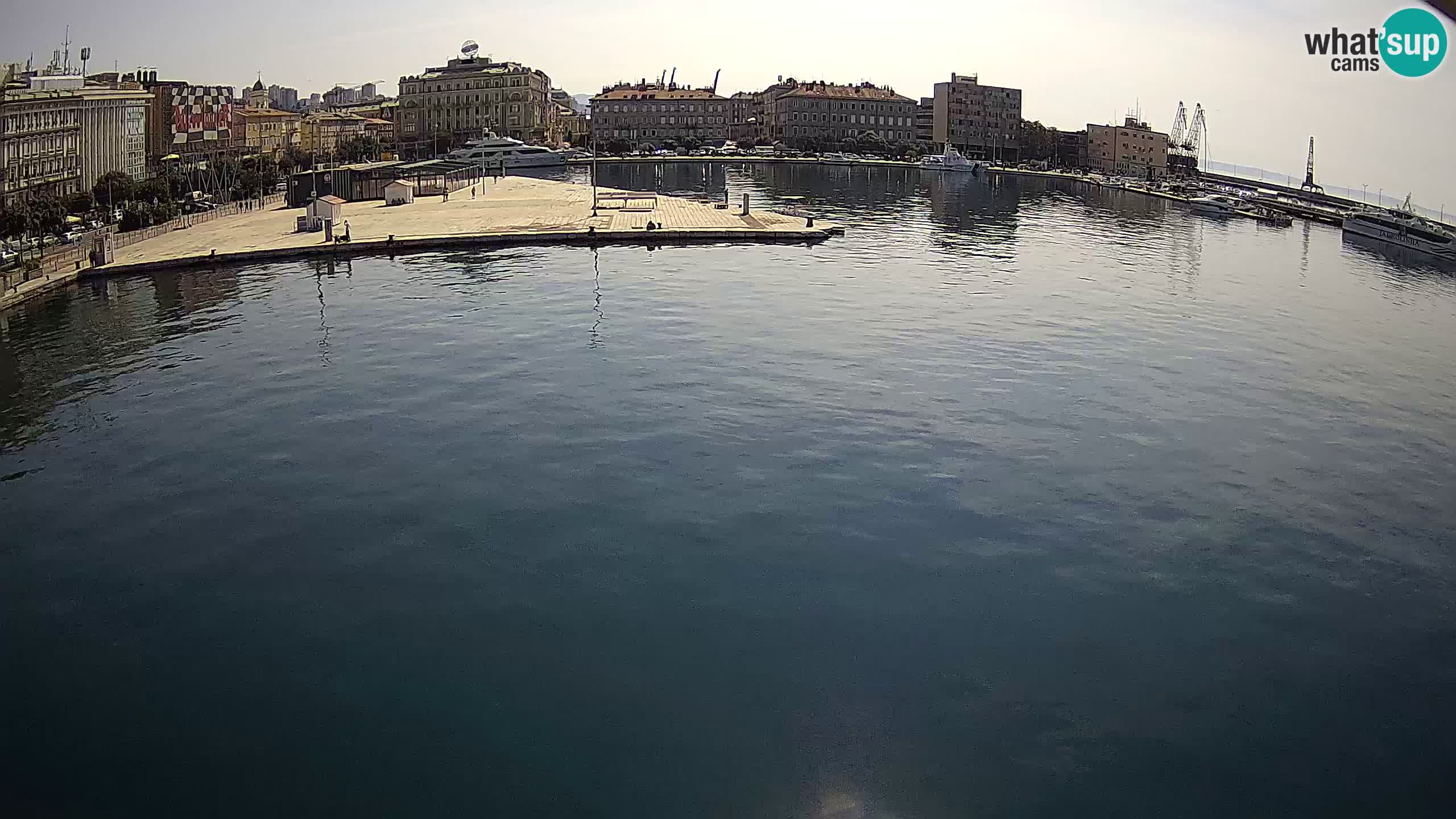 Botel Marina cámara web en vivo Rijeka