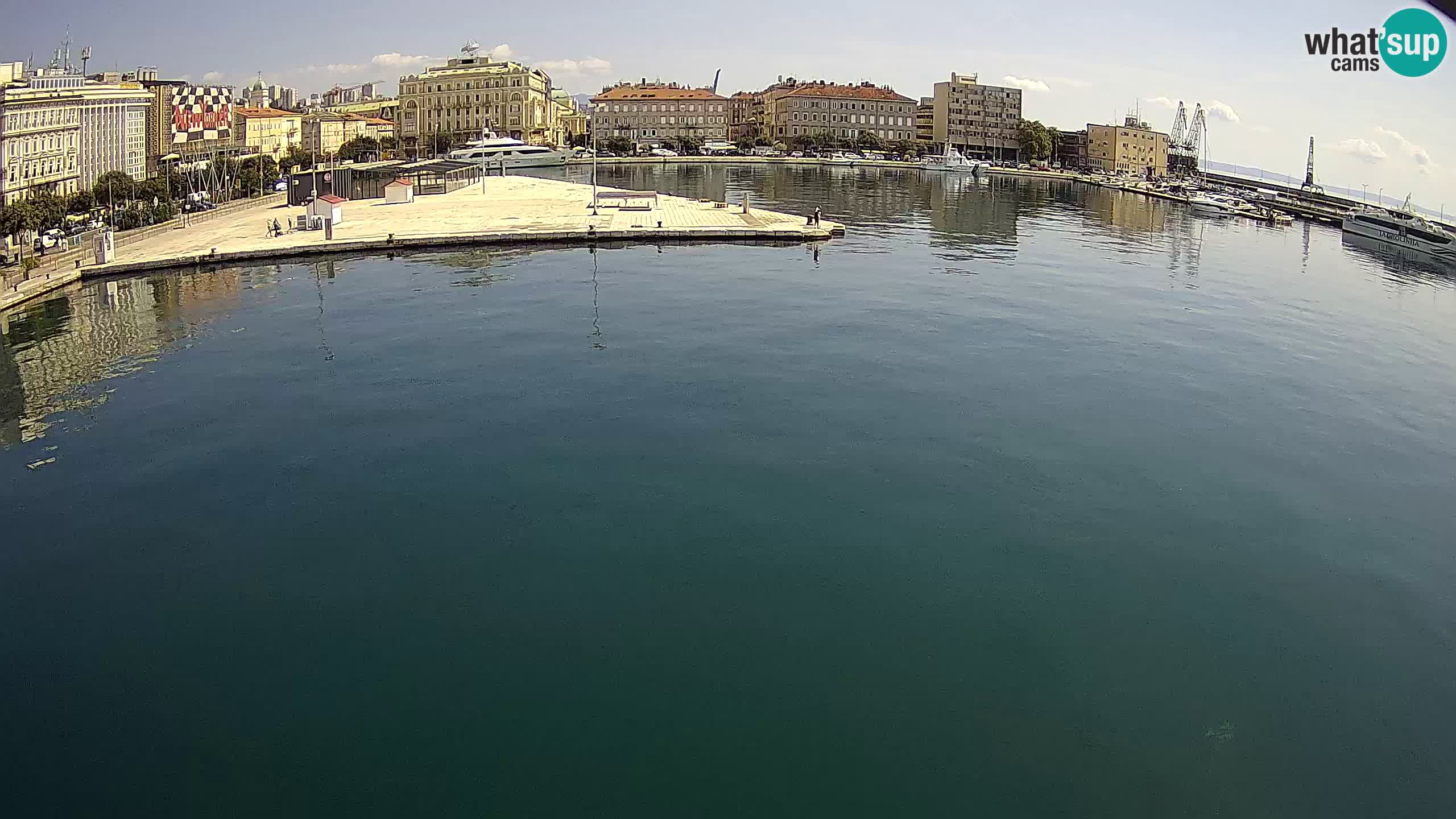 Rijeka – Botel Marina webcam en direct