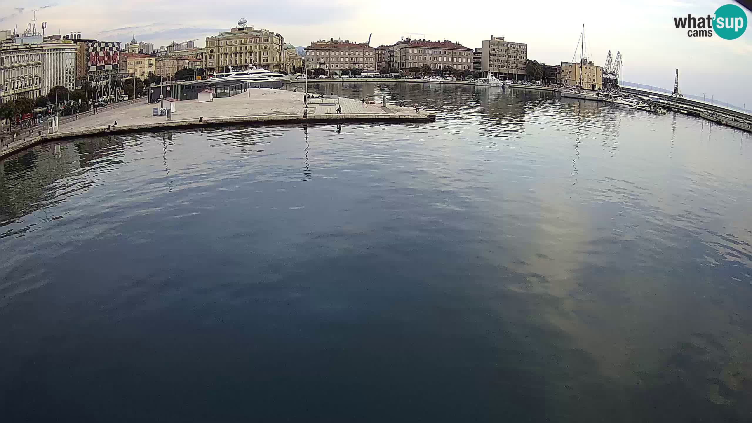 Rijeka – Botel Marina webcam en direct
