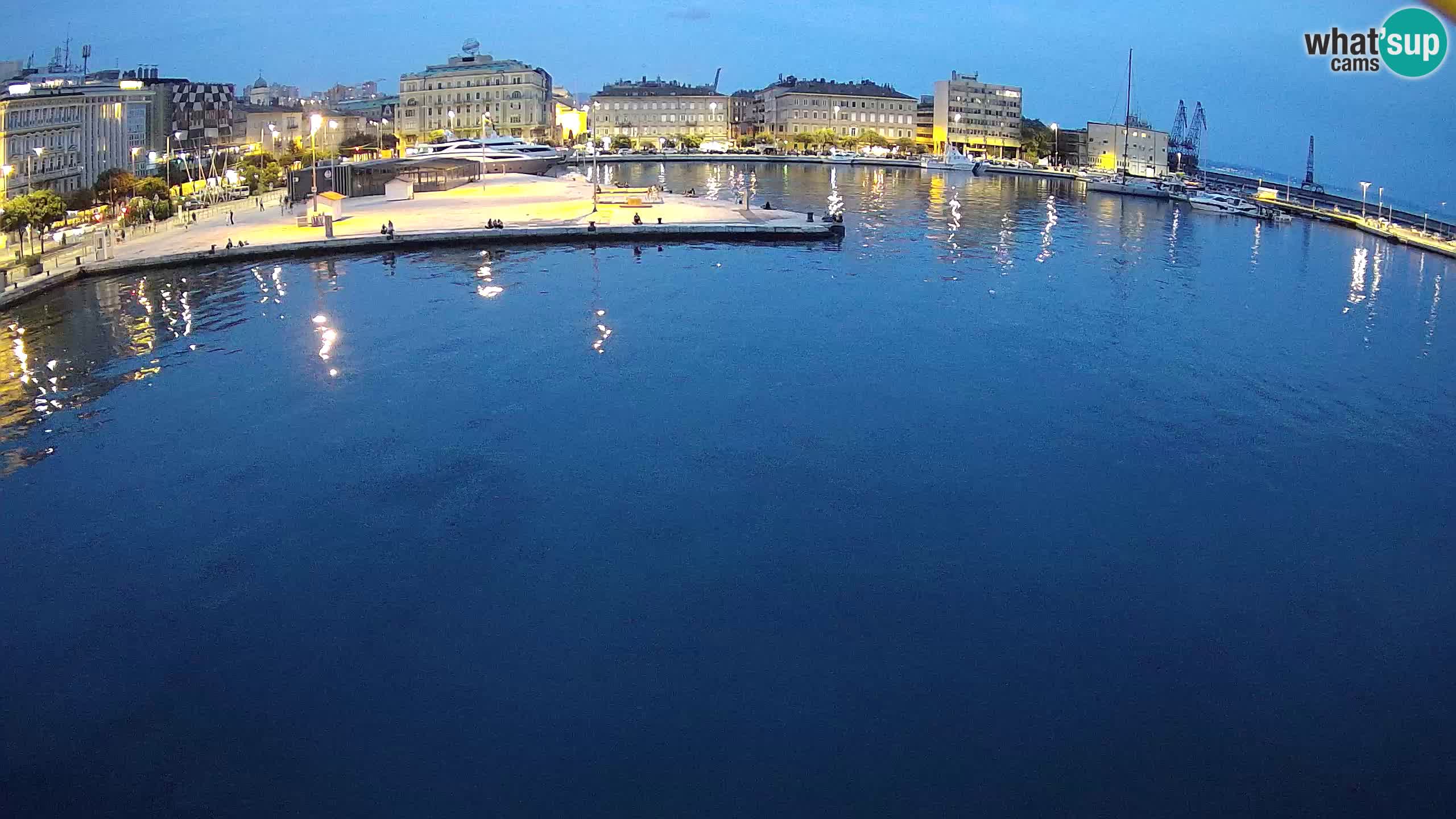 Rijeka – Botel Marina web kamera
