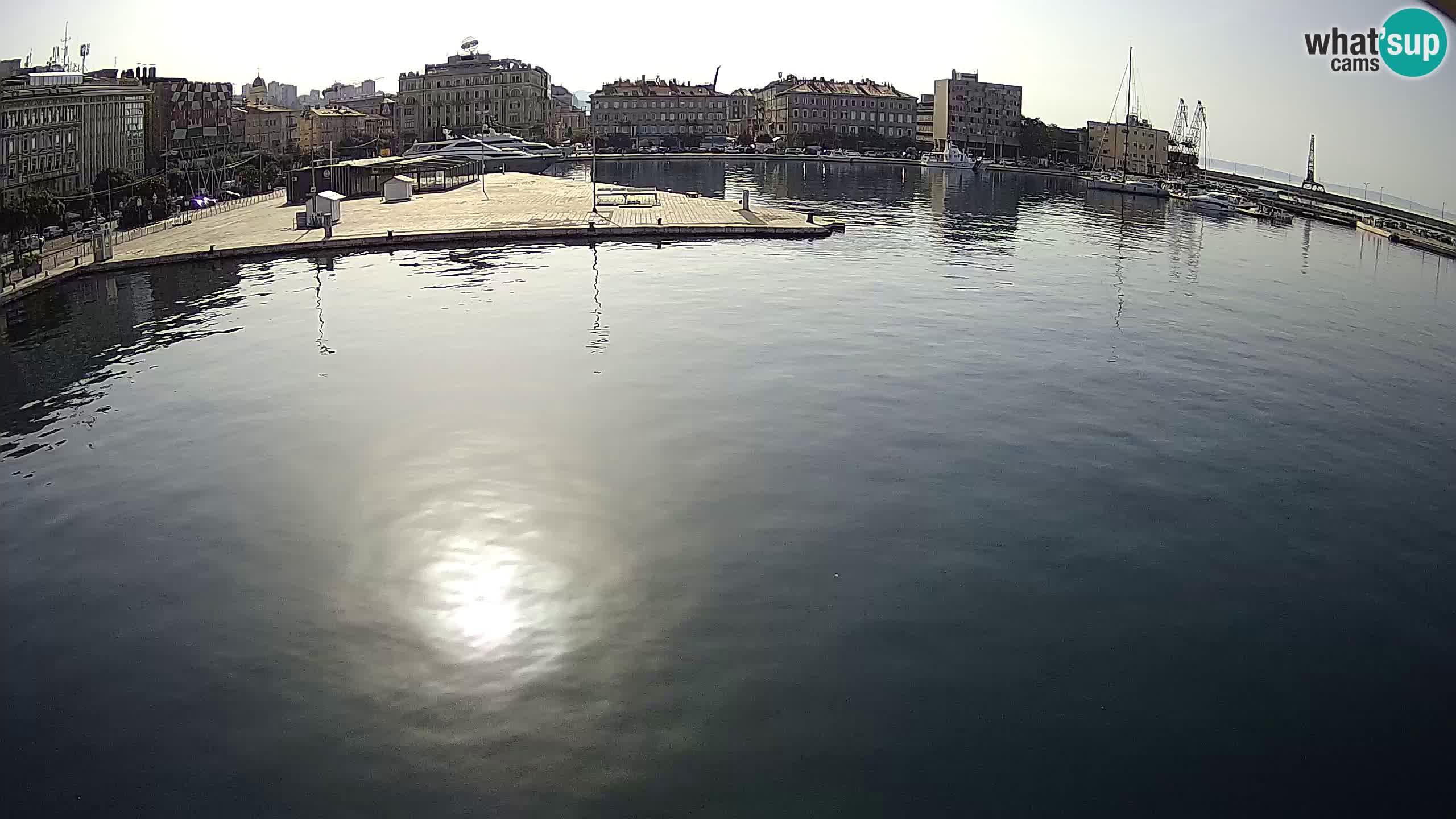 Rijeka – Botel Marina web kamera