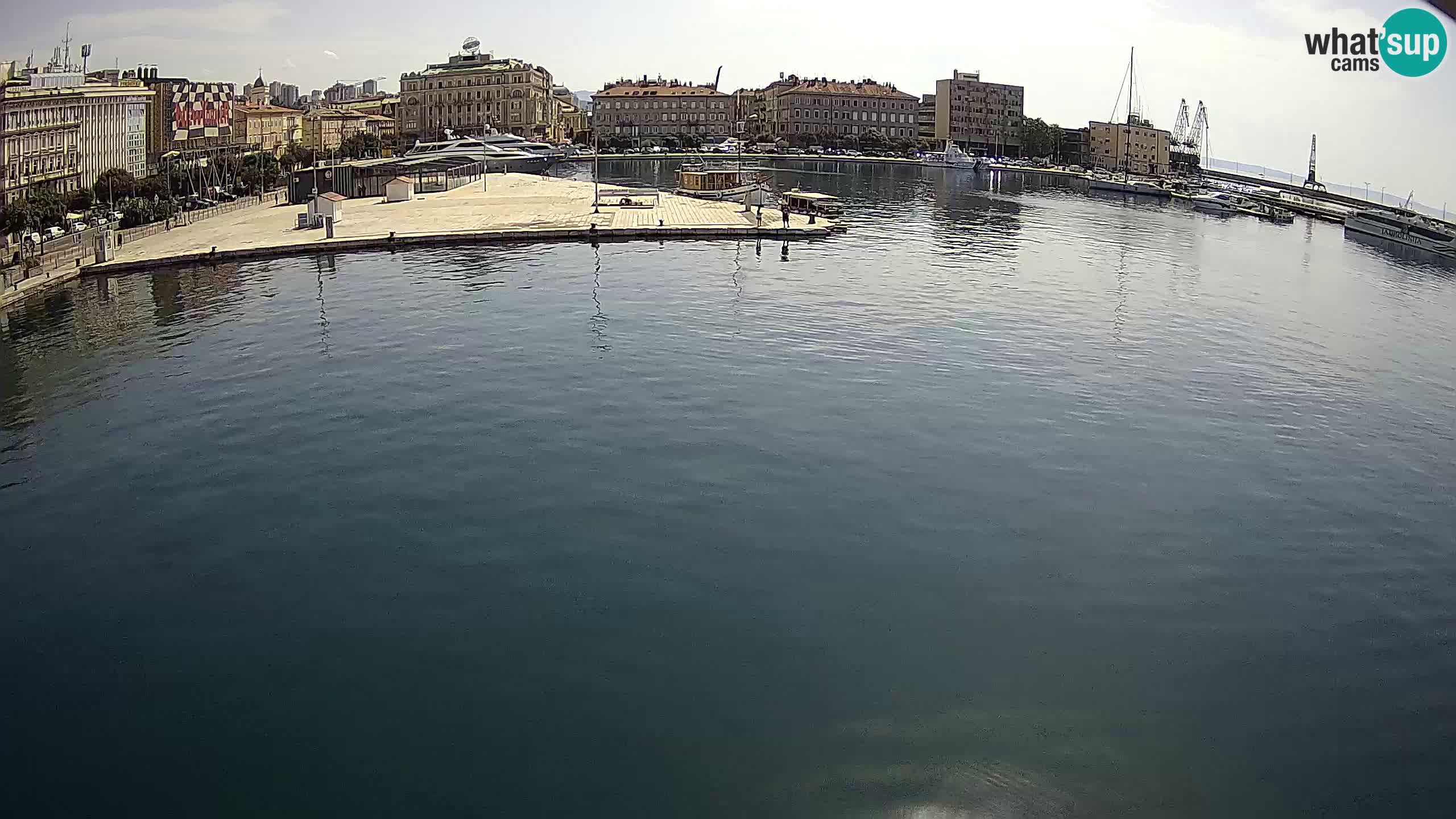 Rijeka – Botel Marina web kamera