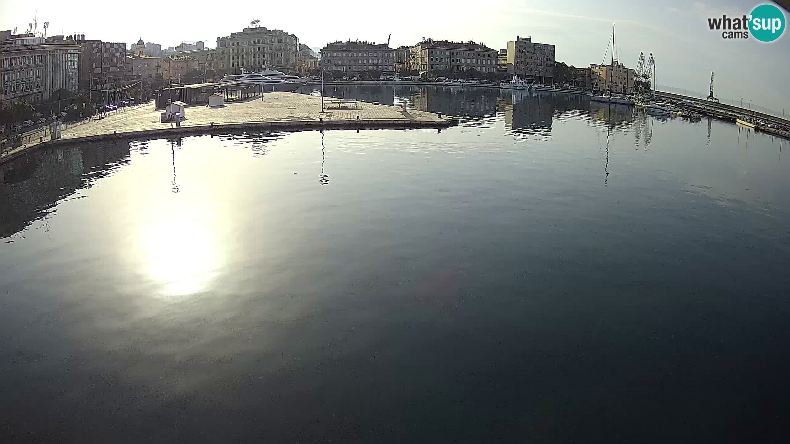 Rijeka – Botel Marina web kamera
