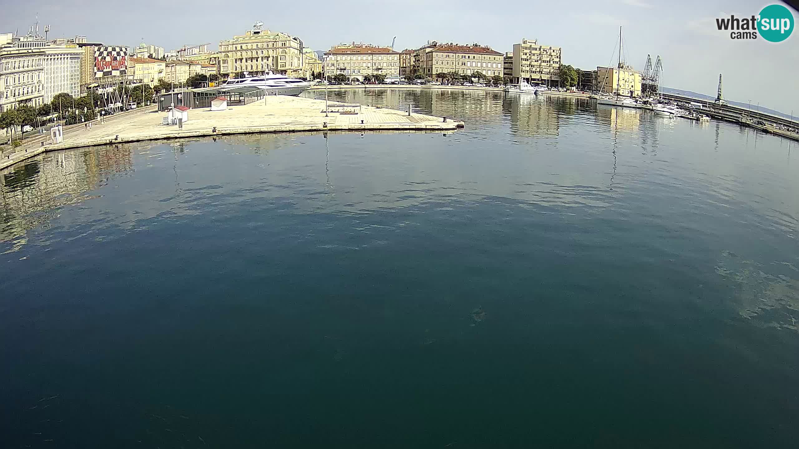 Rijeka – Botel Marina web kamera