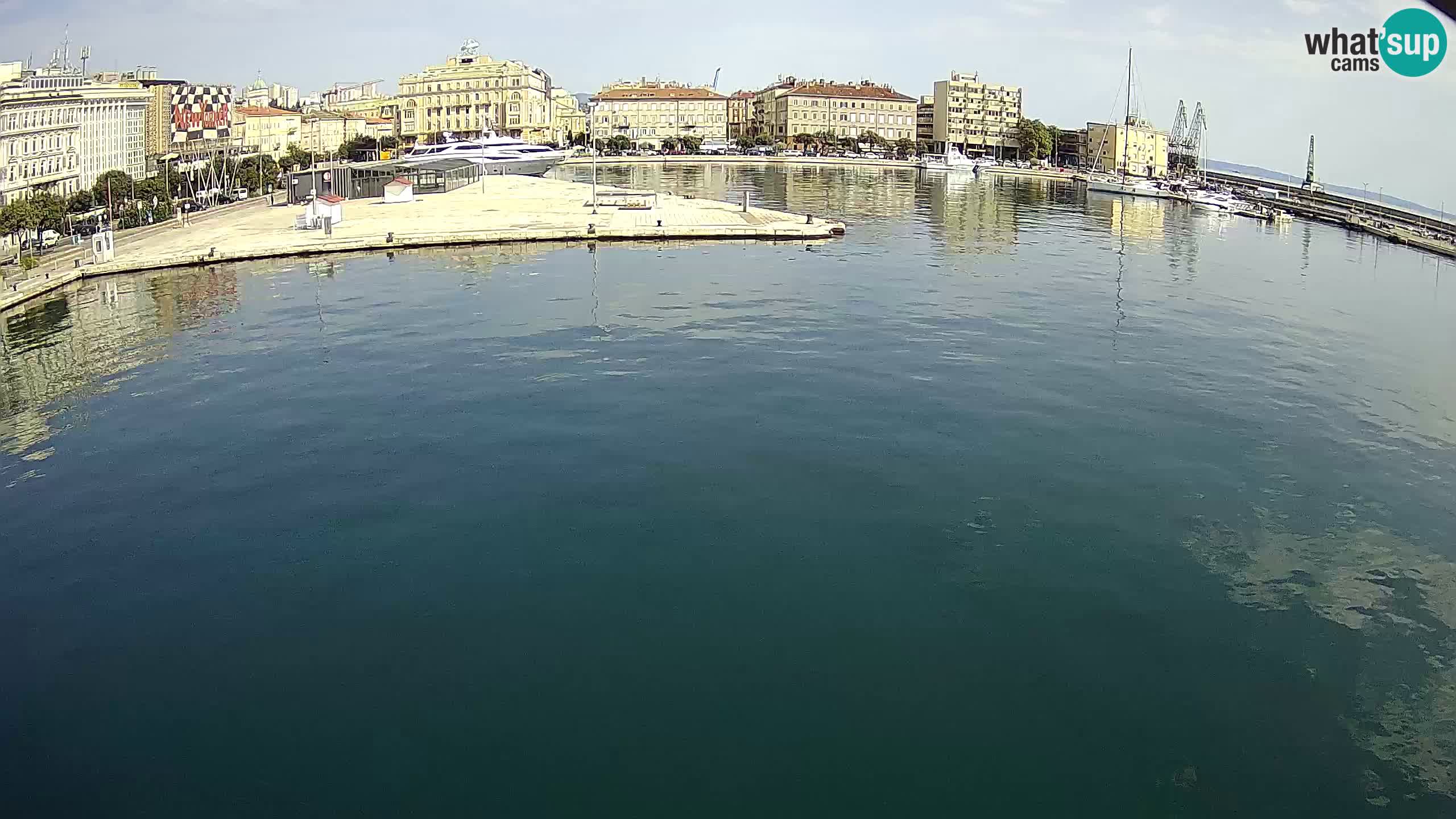 Botel Marina cámara web en vivo Rijeka
