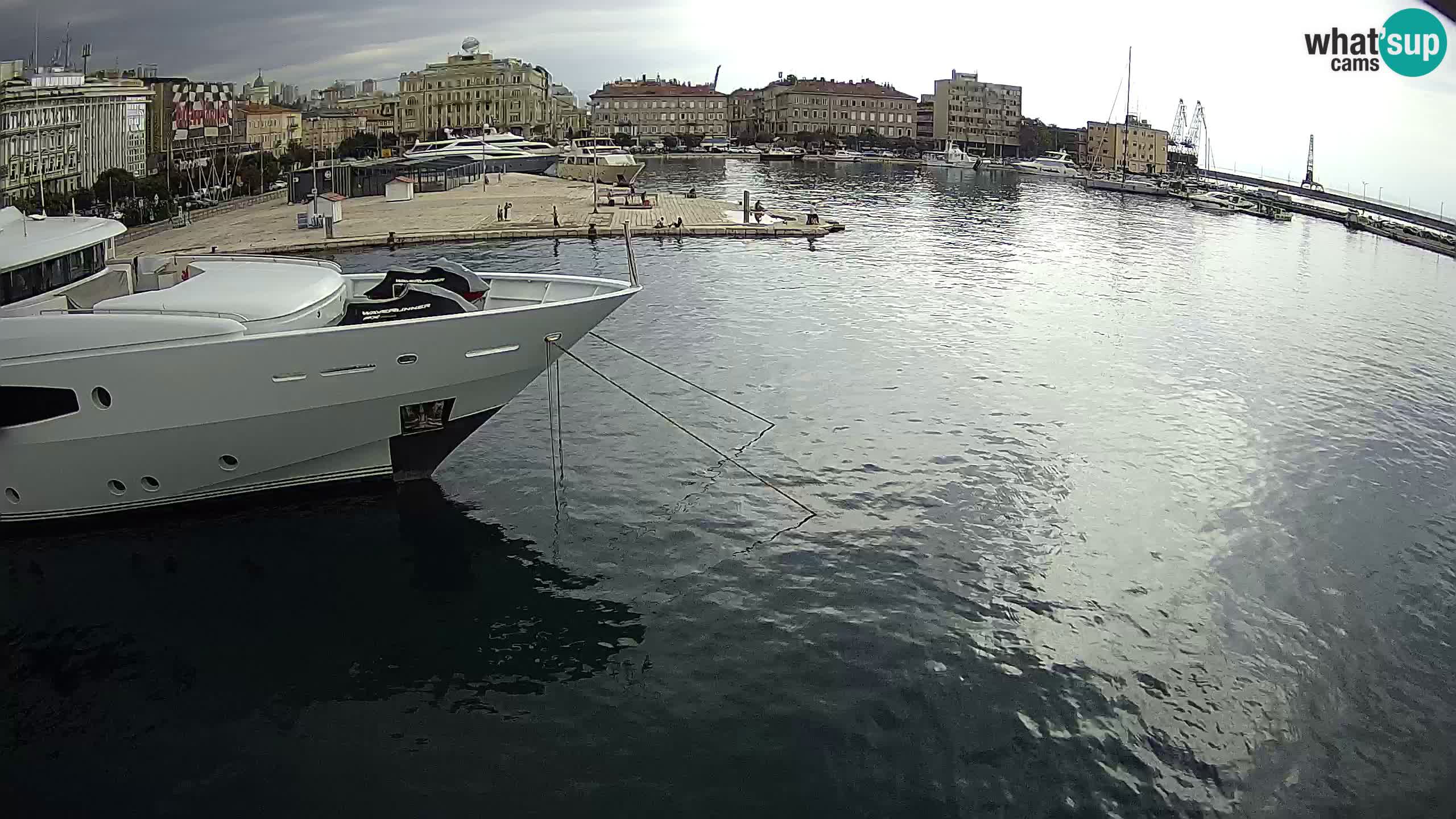 Rijeka – Botel Marina webcam en direct