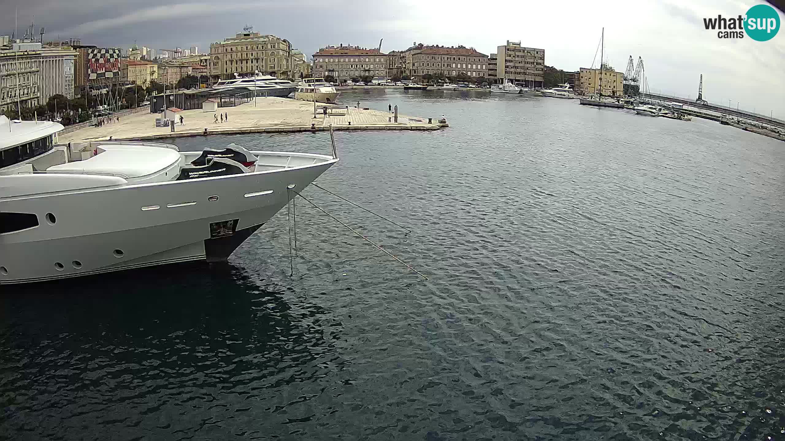 Rijeka – Botel Marina webcam en direct