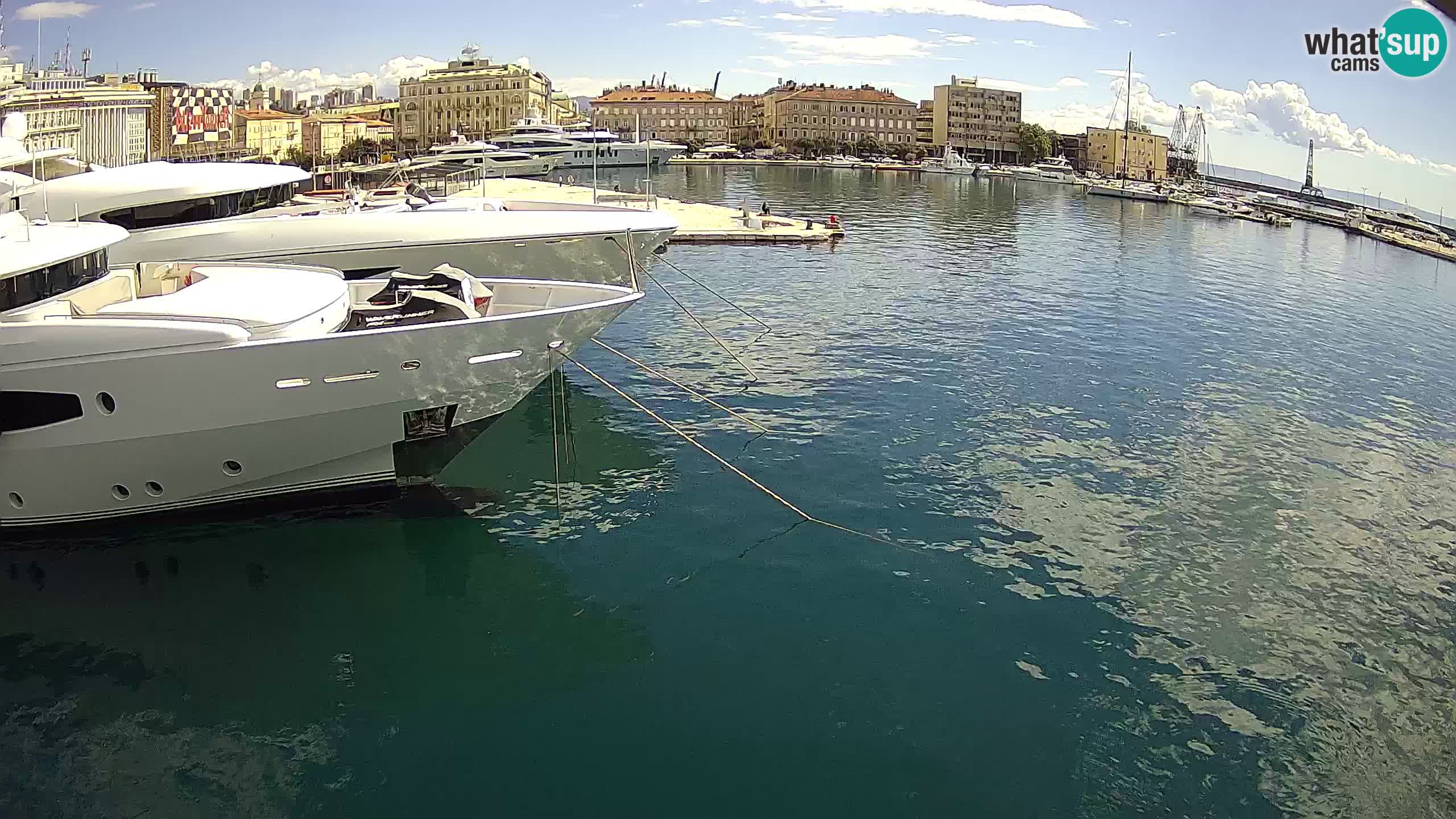 Rijeka – Botel Marina webcam en direct