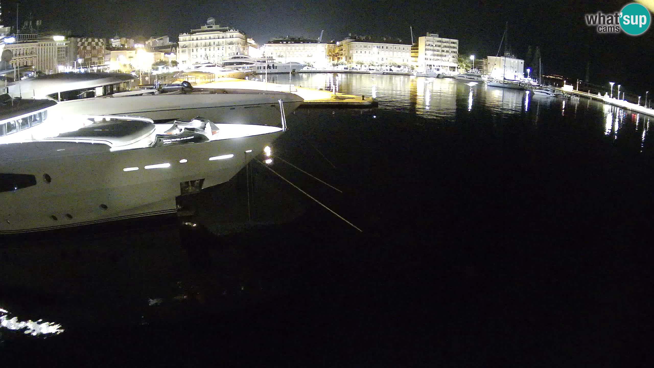 Reka – Botel Marina spletna kamera