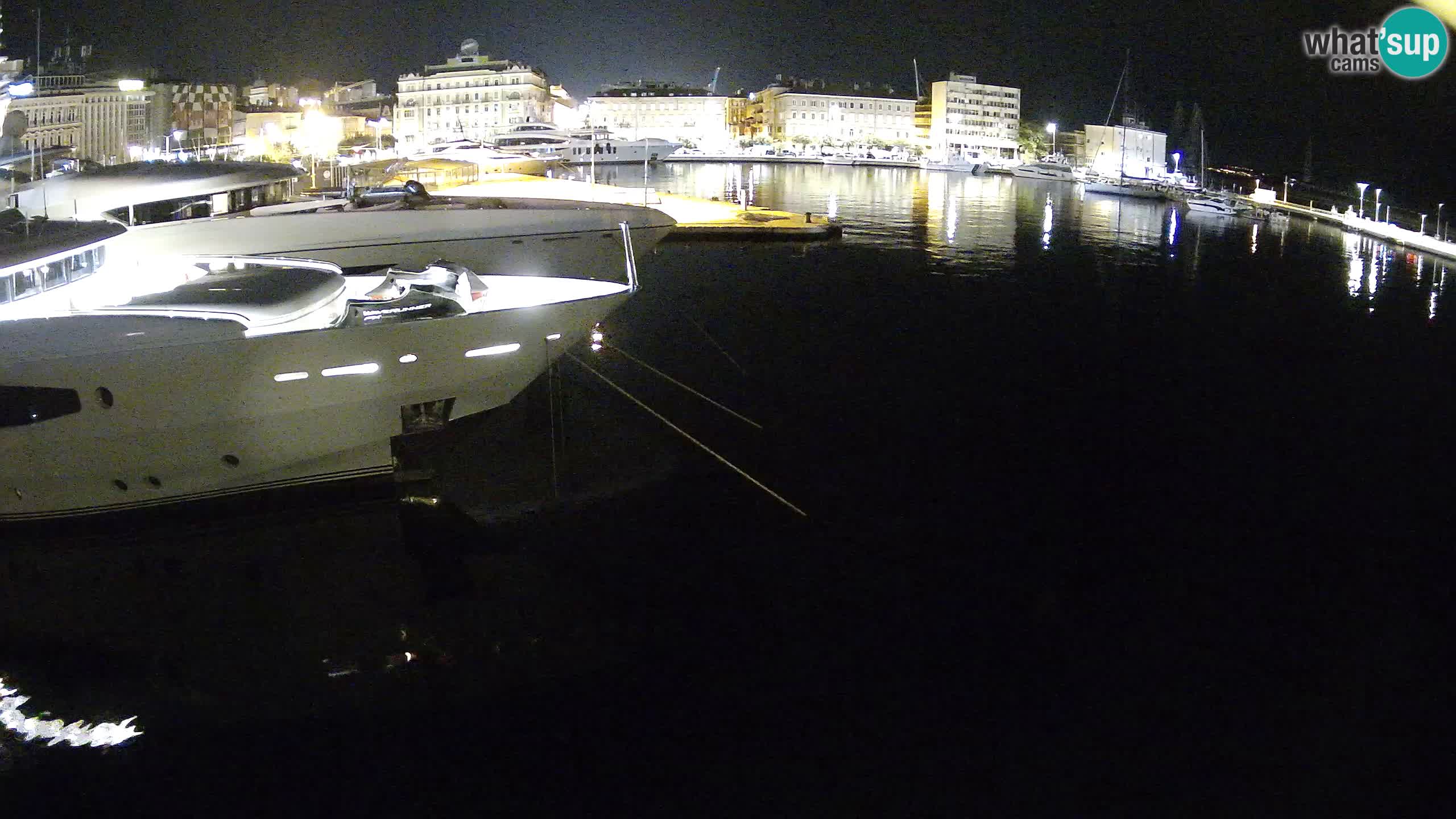 Reka – Botel Marina spletna kamera