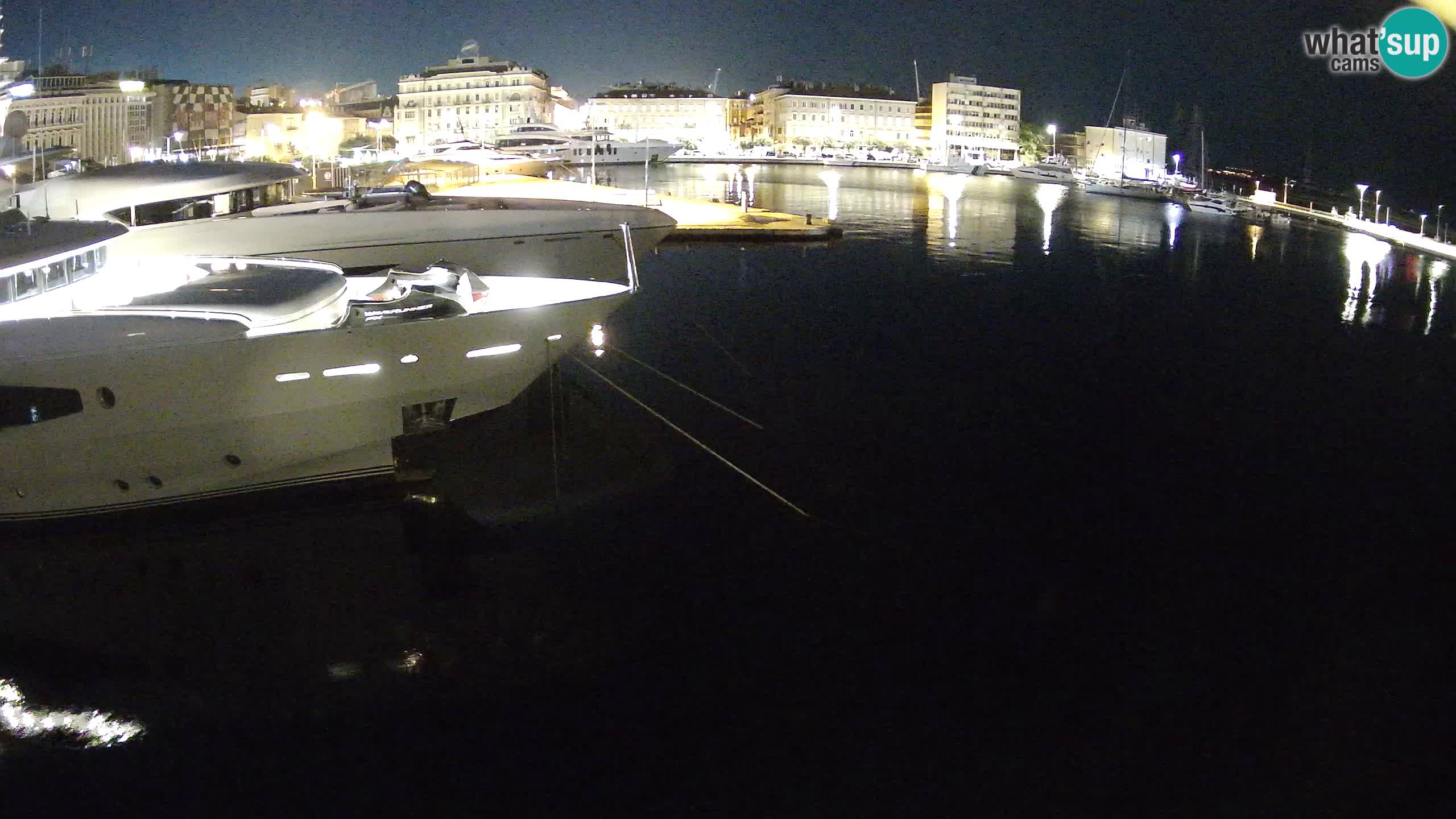 Rijeka – Botel Marina webcam en direct