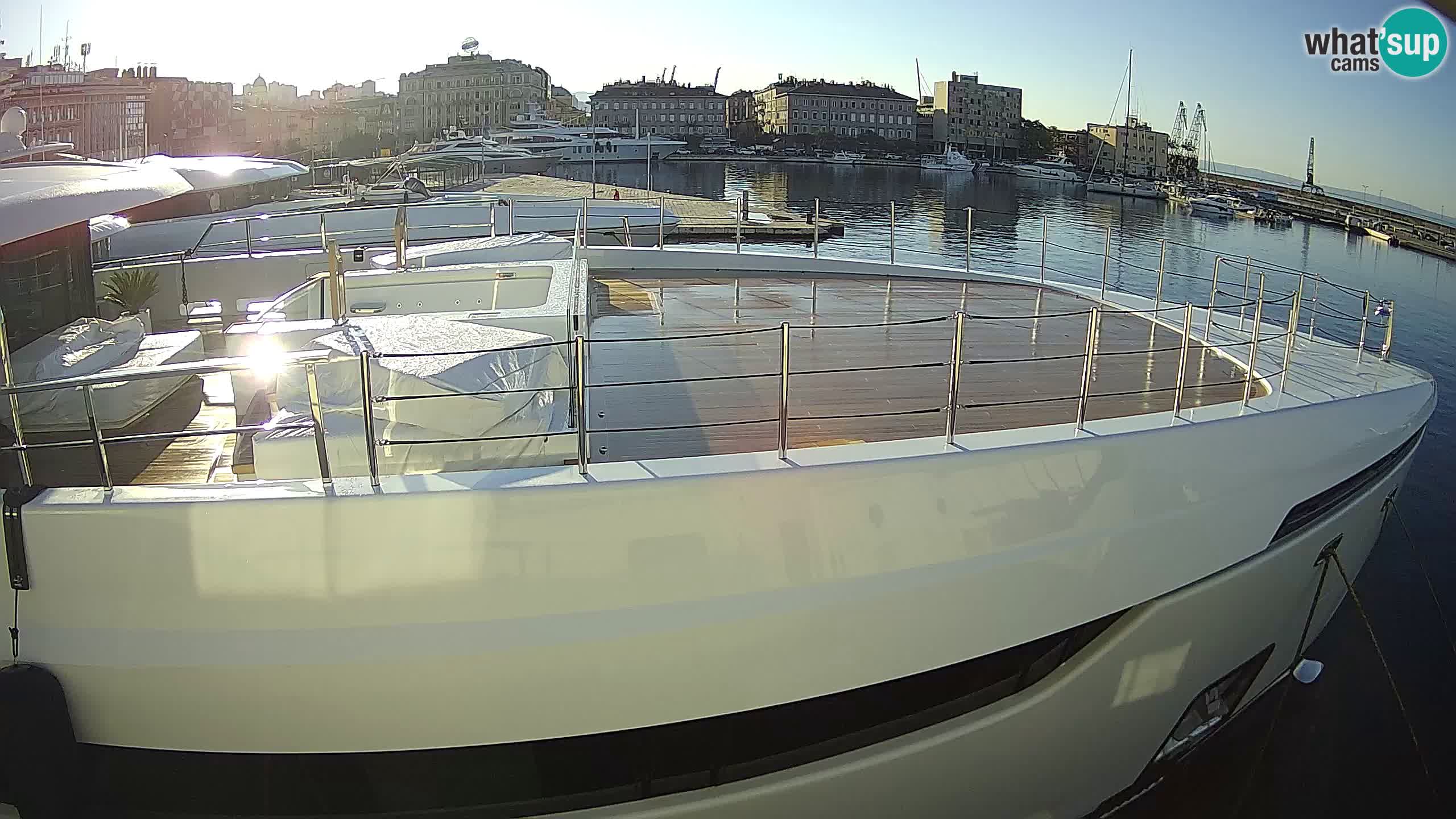 Reka – Botel Marina spletna kamera