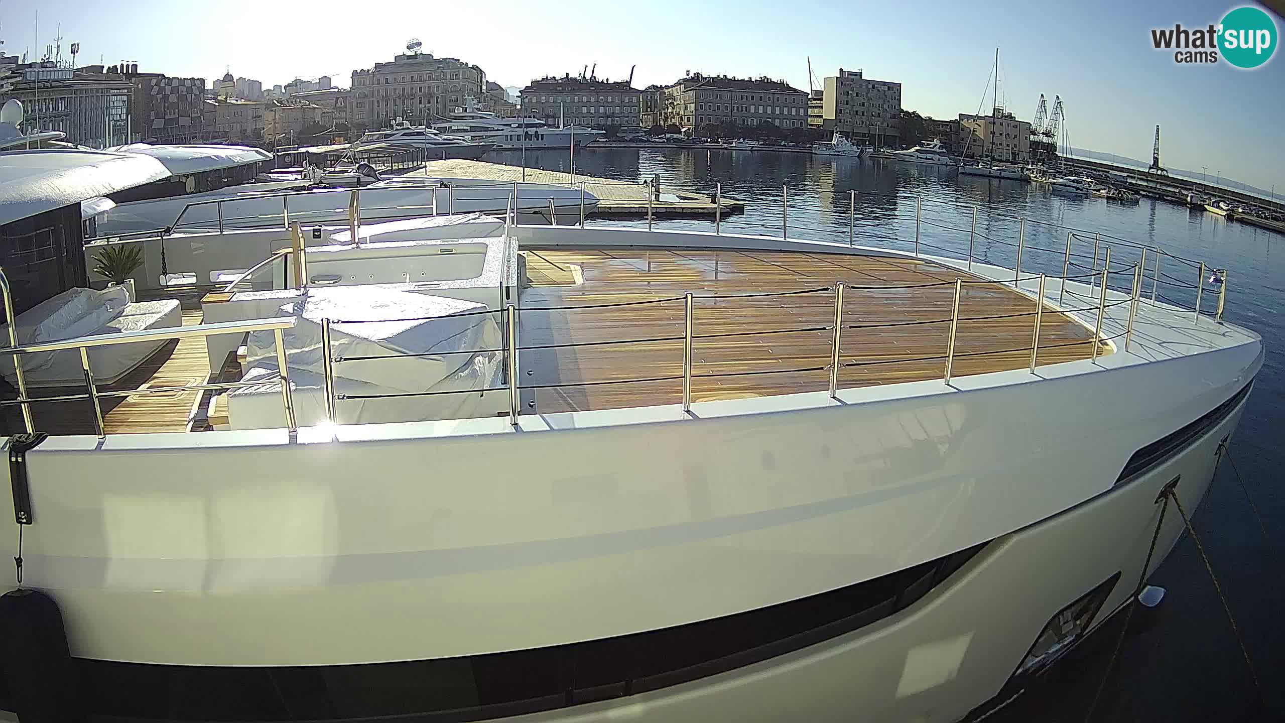 Rijeka – Botel Marina webcam en direct