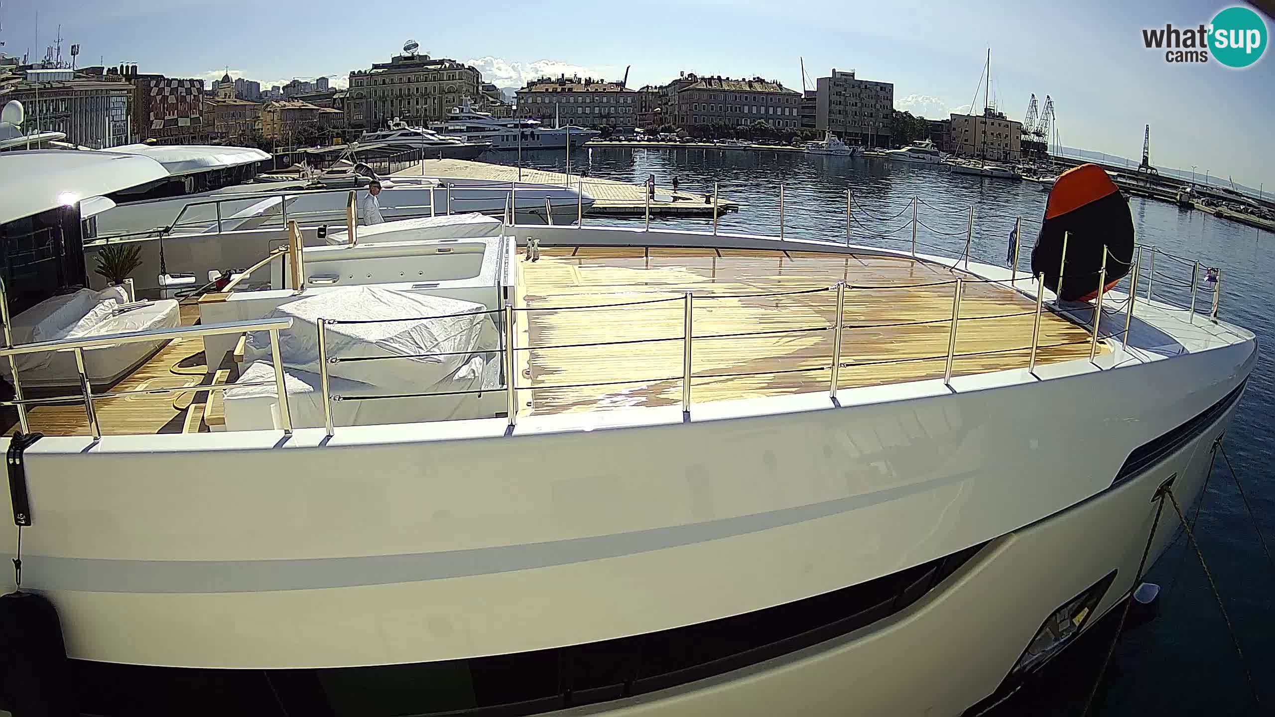 Rijeka – Botel Marina webcam en direct