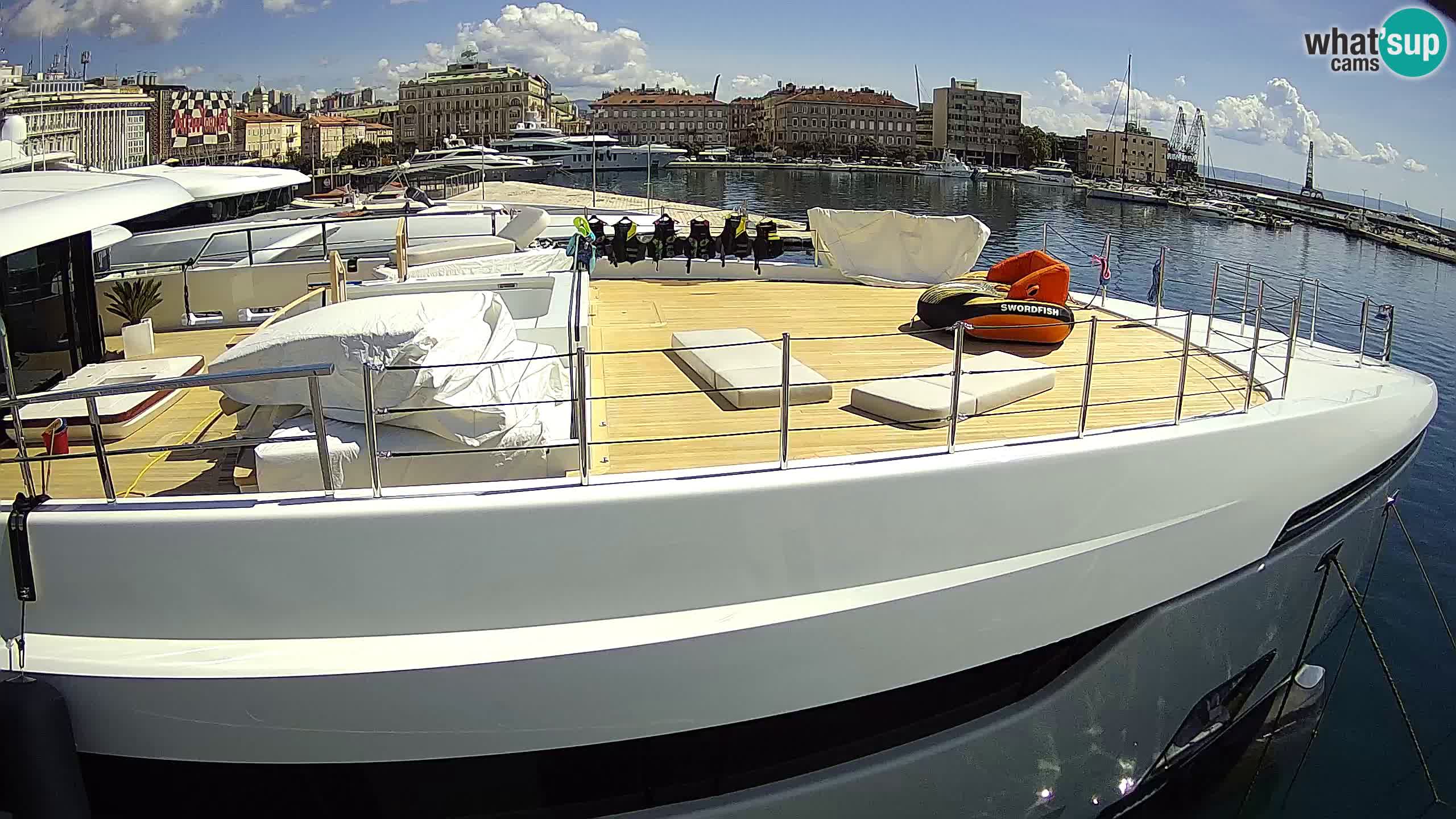 Reka – Botel Marina spletna kamera
