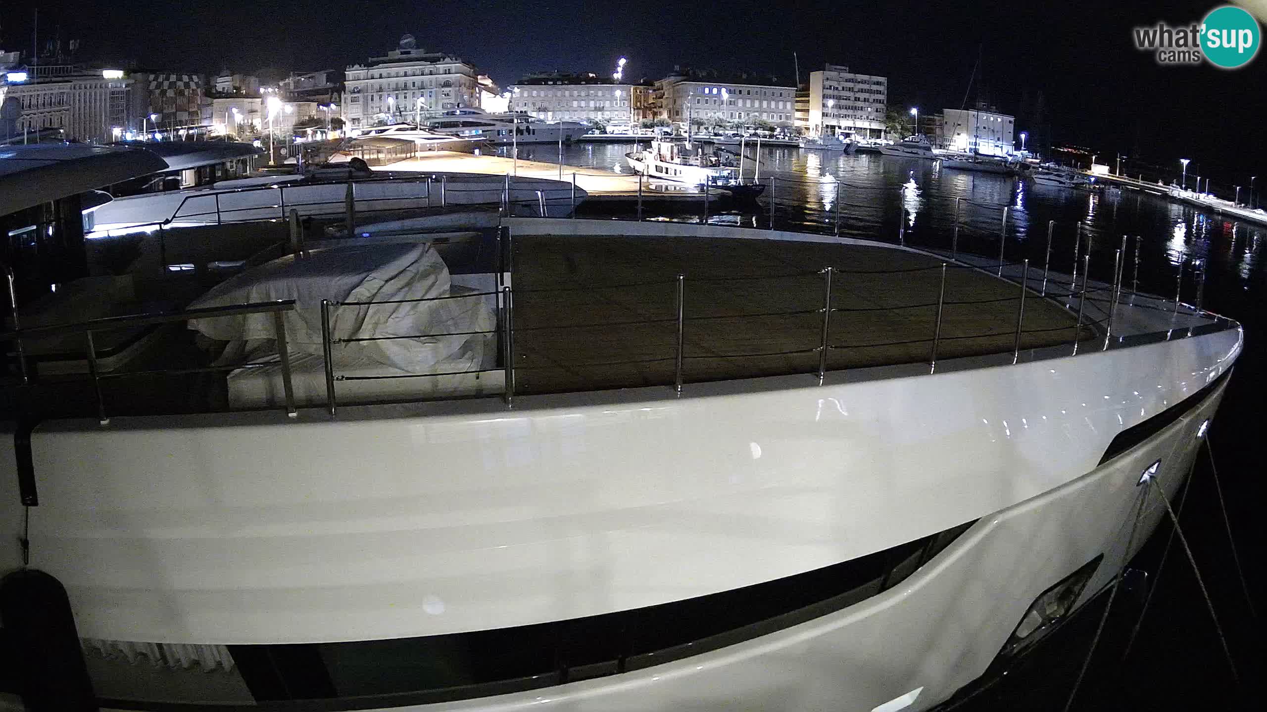 Rijeka – Botel Marina web kamera