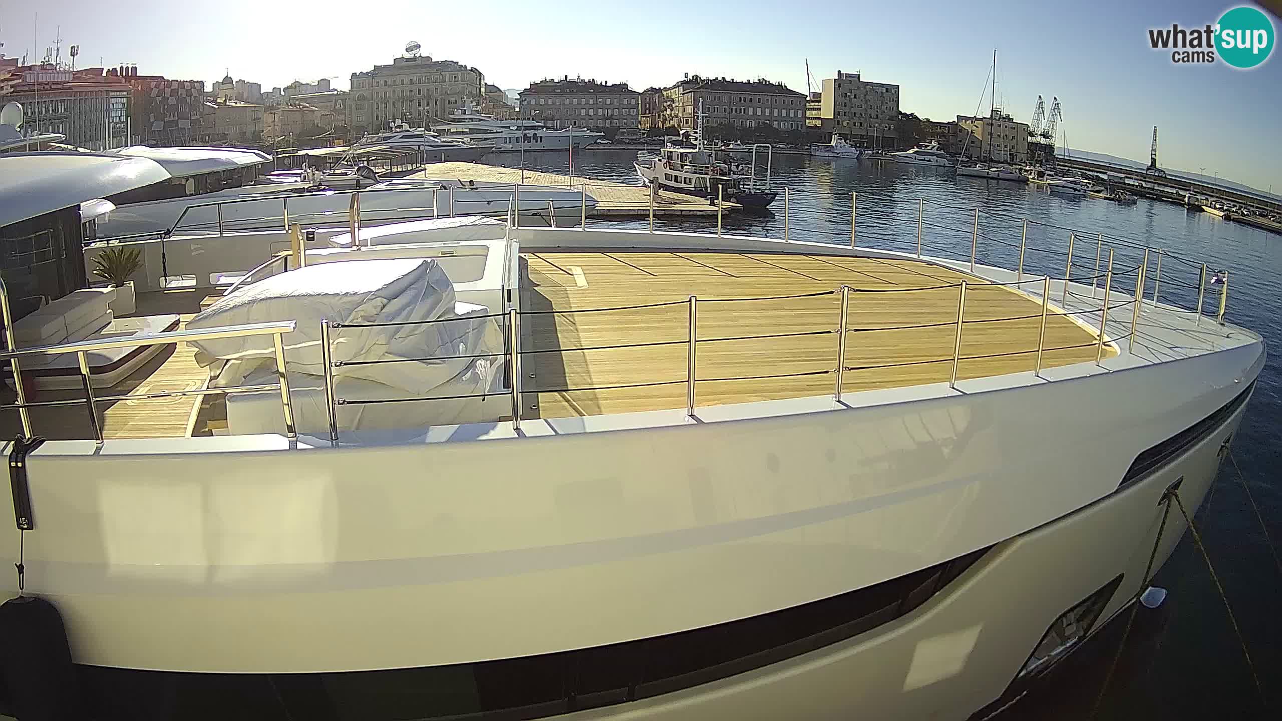 Rijeka – Botel Marina webcam en direct