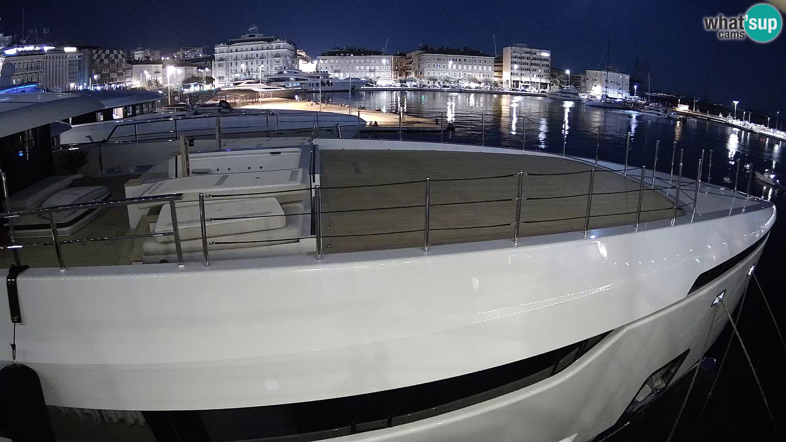 Rijeka – Botel Marina webcam en direct