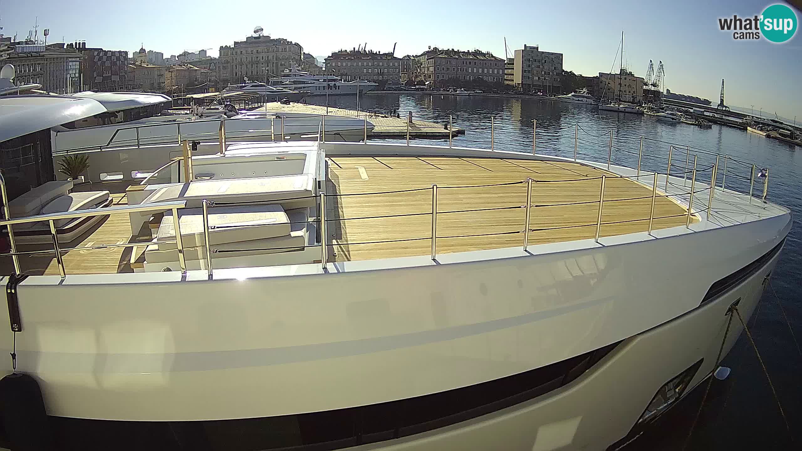 Reka – Botel Marina spletna kamera
