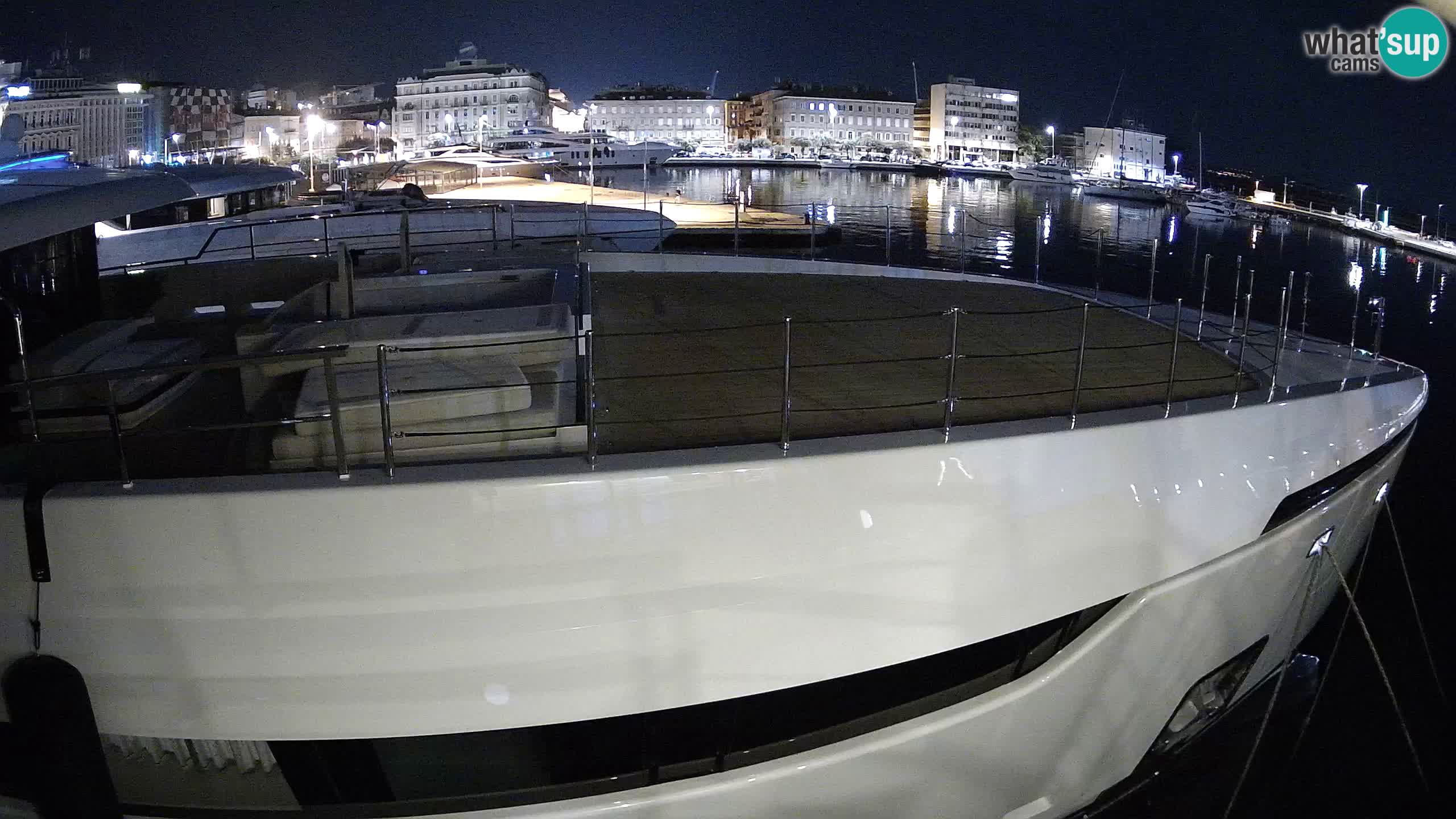 Botel Marina cámara web en vivo Rijeka