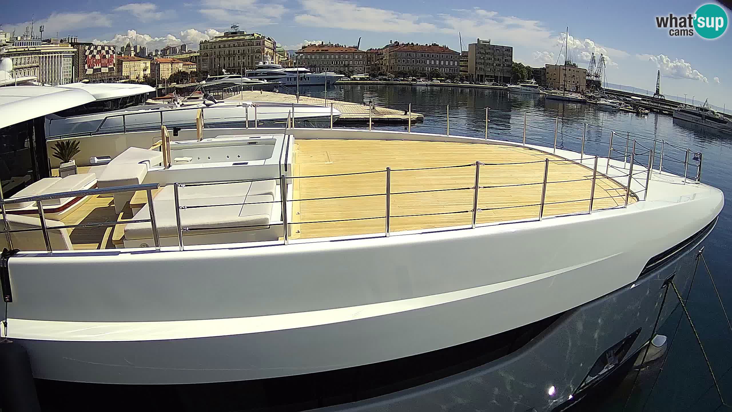 Reka – Botel Marina spletna kamera