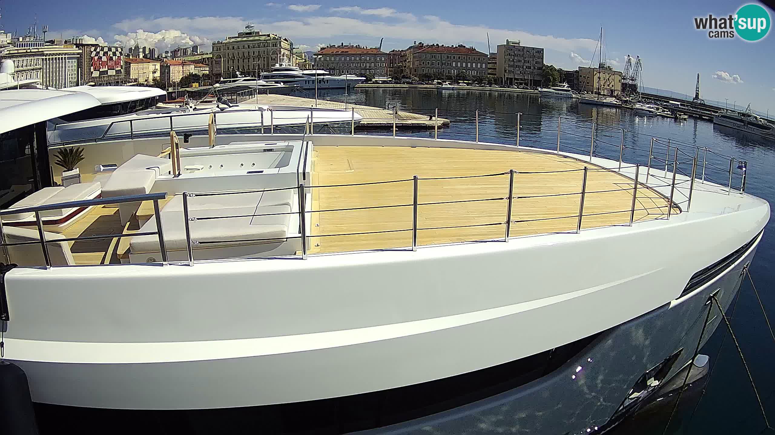 Reka – Botel Marina spletna kamera