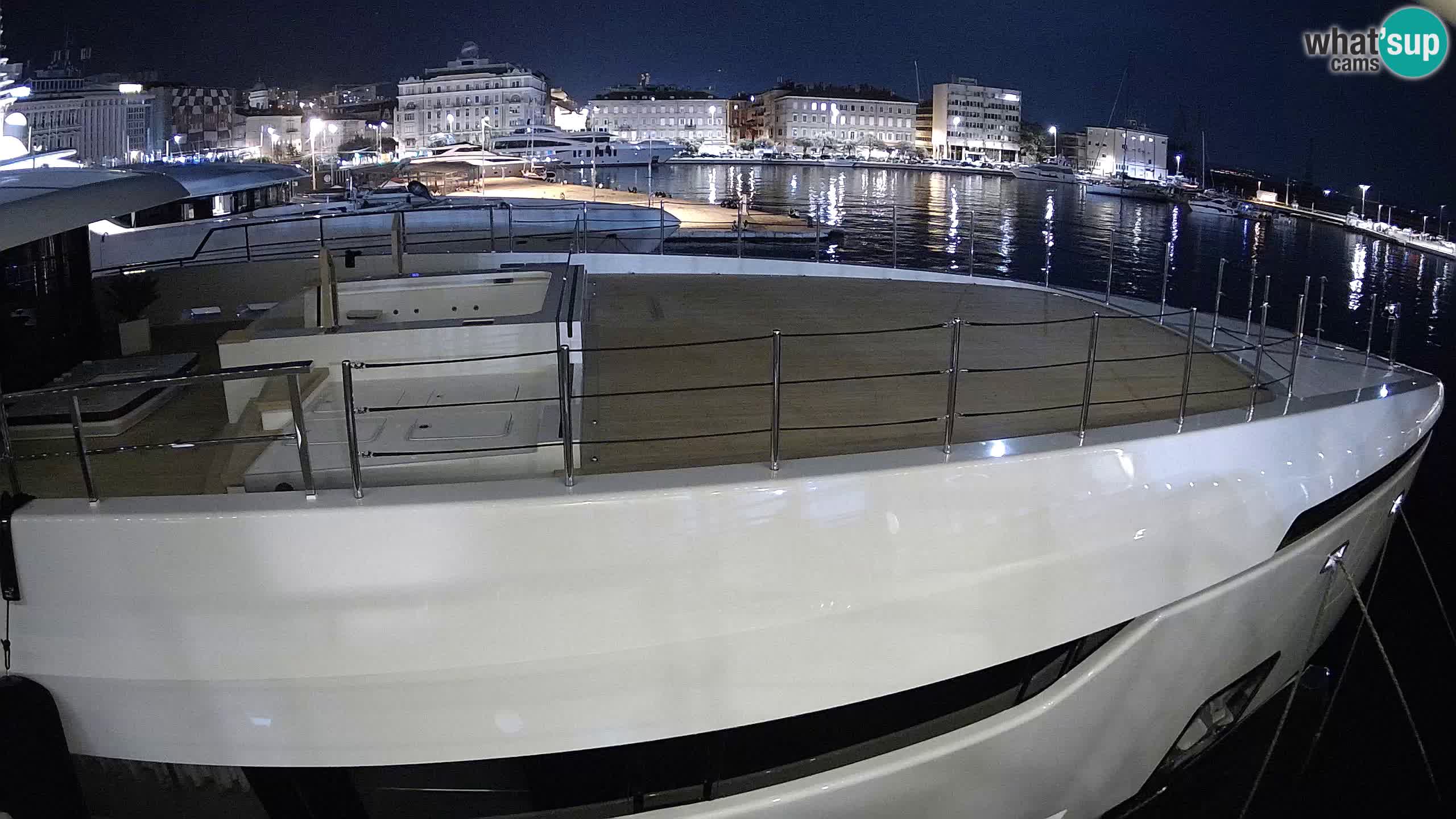 Rijeka – Botel Marina webcam en direct