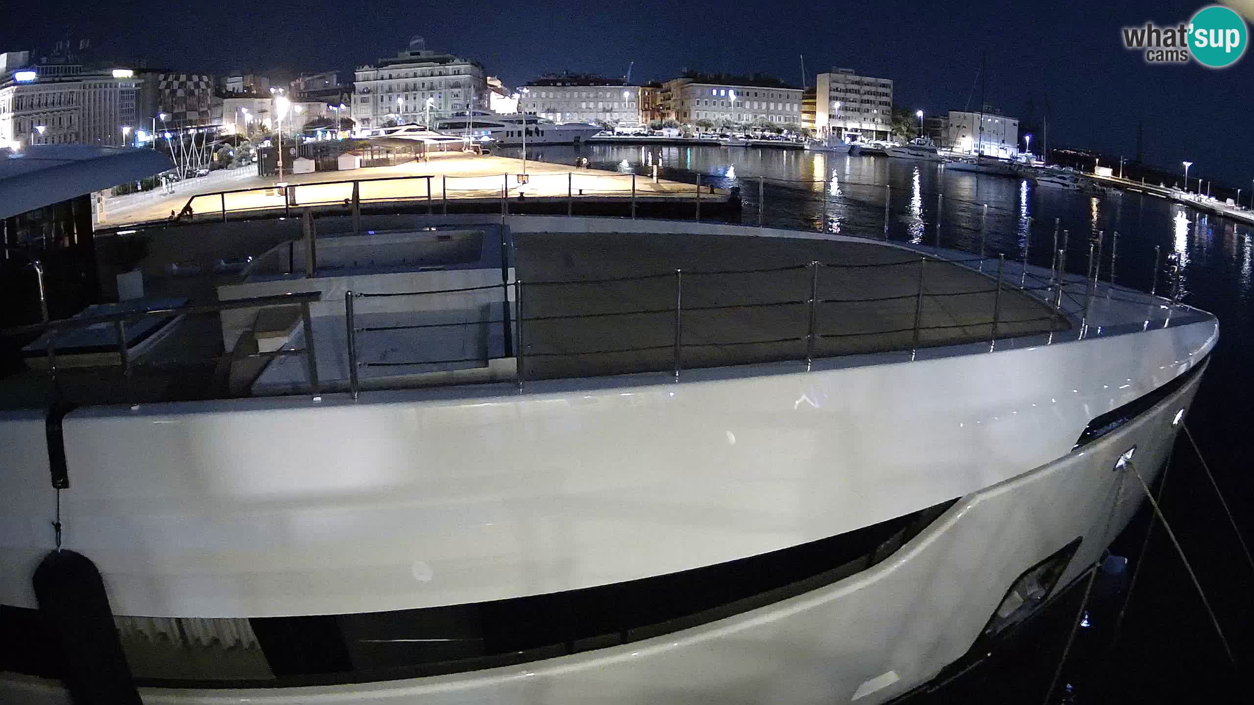 Rijeka – Botel Marina webcam en direct
