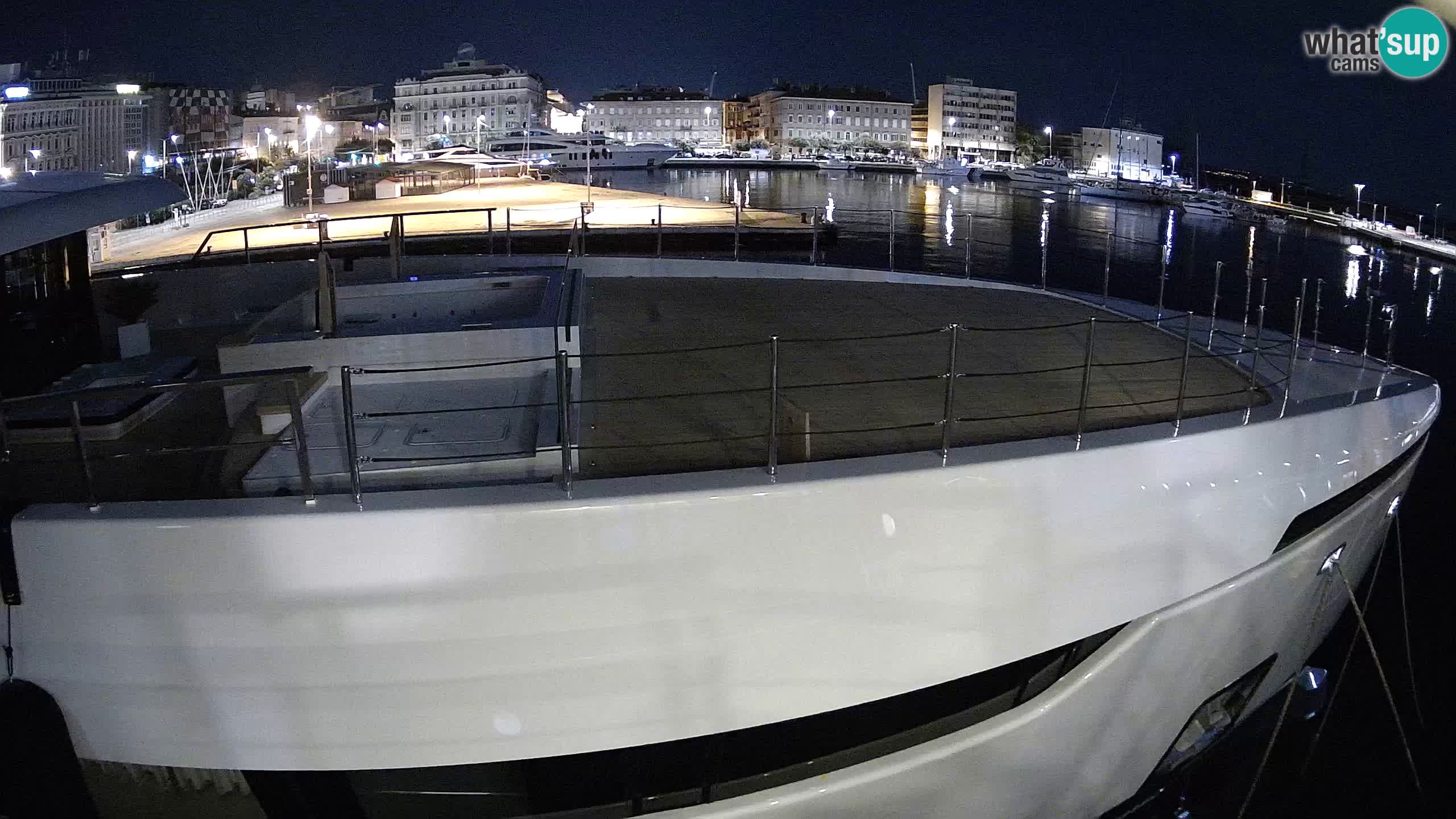 Rijeka – Botel Marina webcam en direct