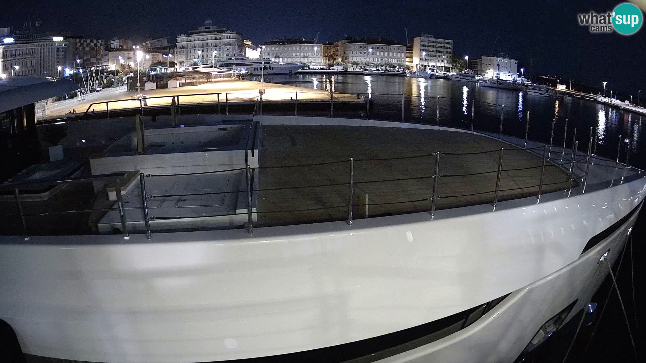 Botel Marina cámara web en vivo Rijeka