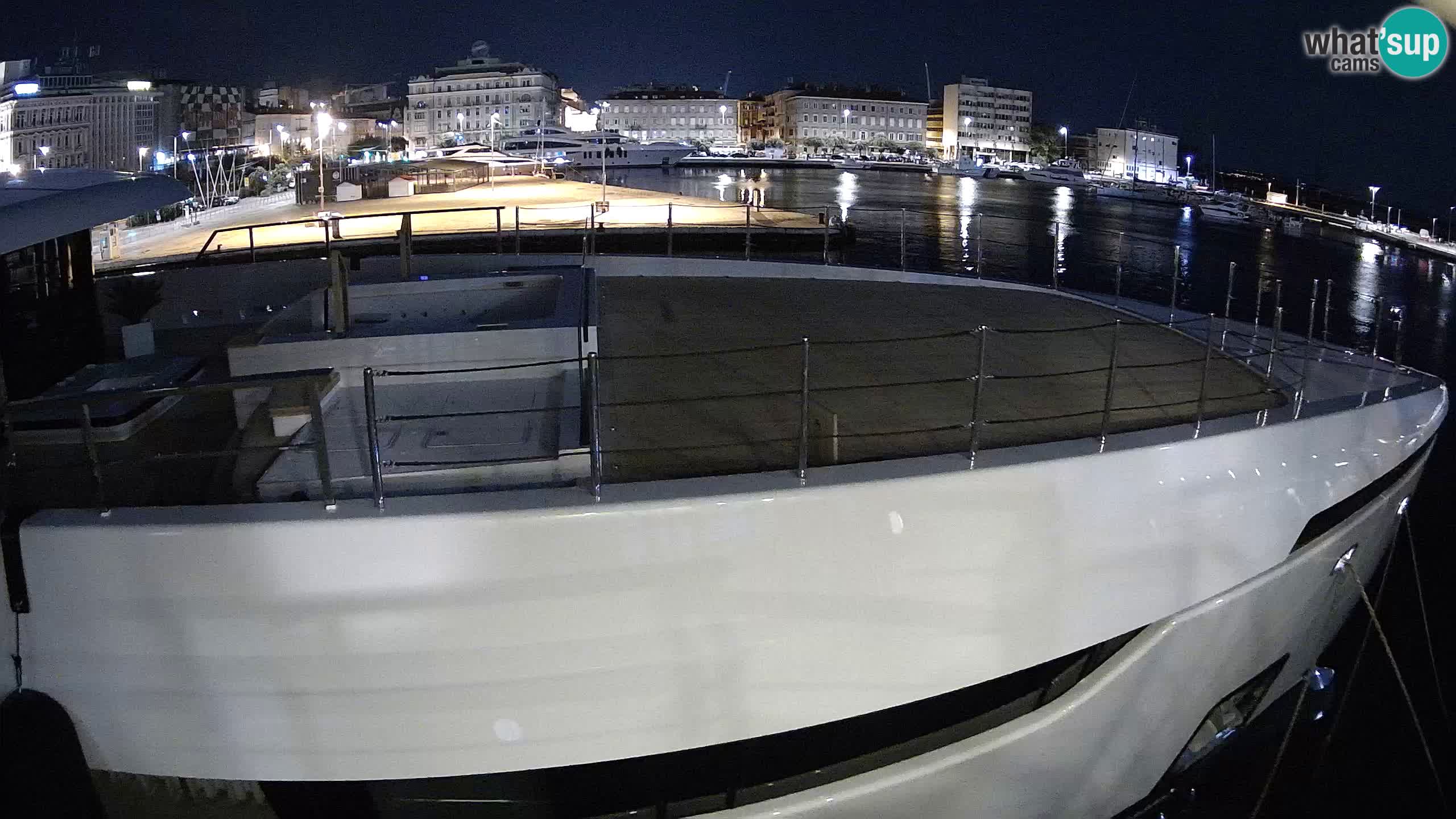 Rijeka – Botel Marina webcam en direct