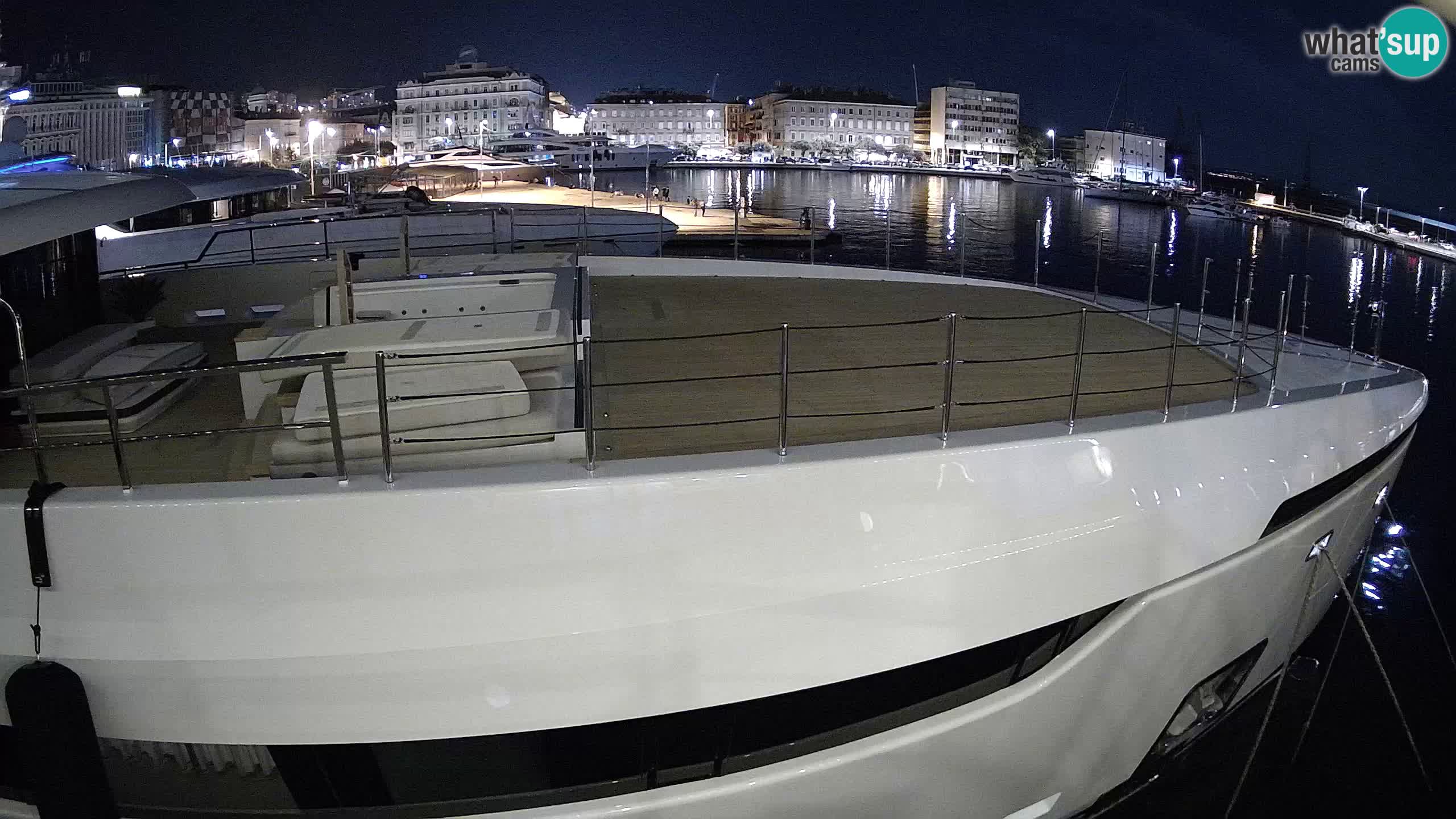 Reka – Botel Marina spletna kamera