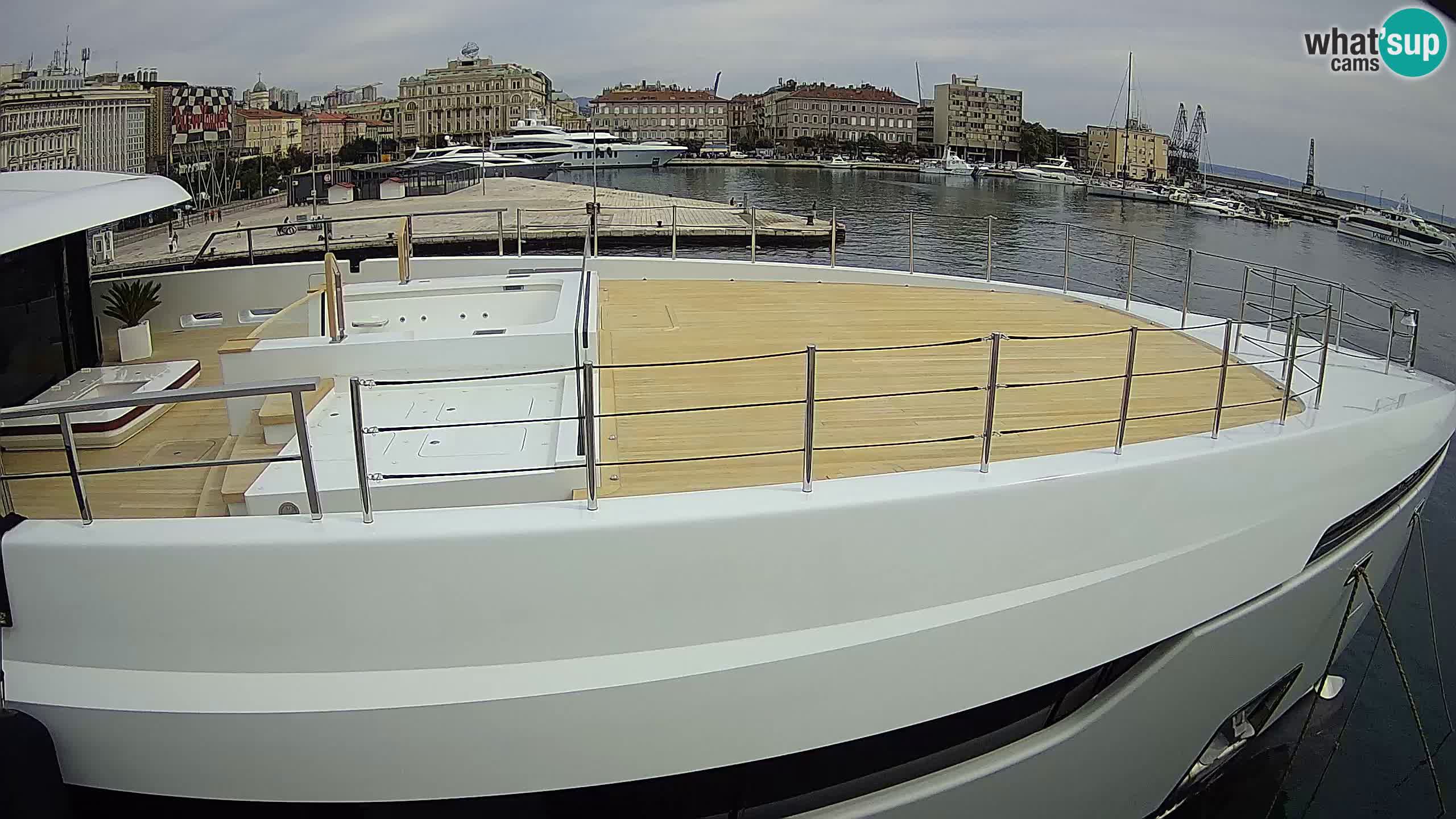 Reka – Botel Marina spletna kamera