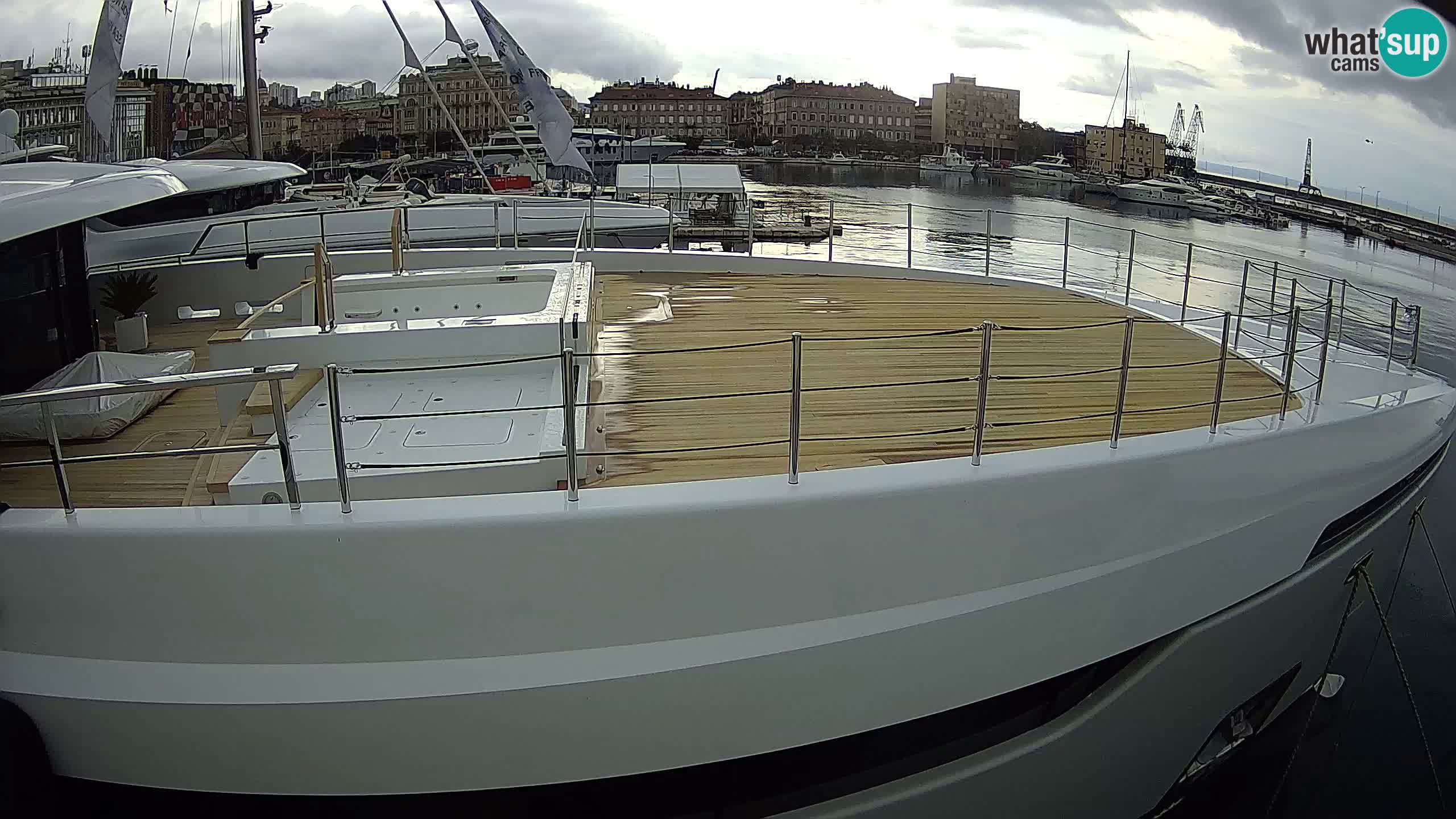 Rijeka – Botel Marina webcam en direct