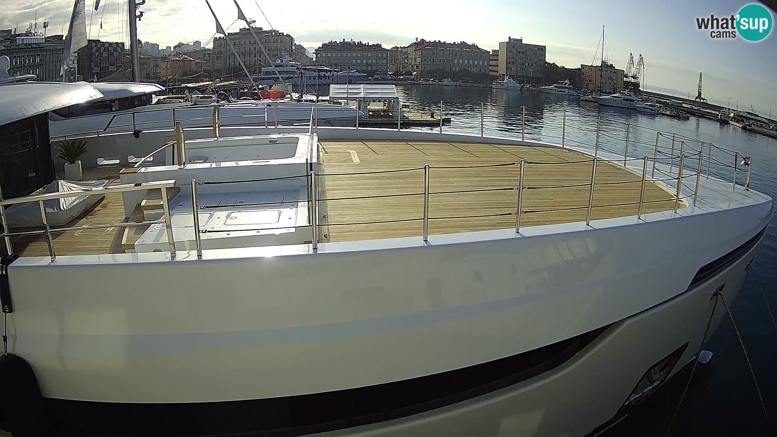 Rijeka – Botel Marina web kamera