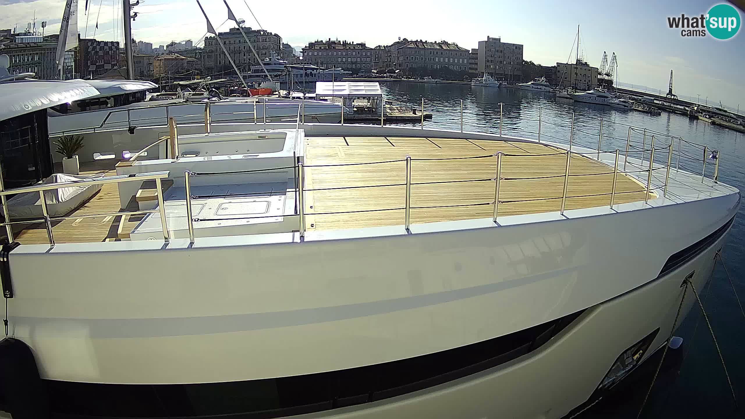 Rijeka – Botel Marina webcam en direct