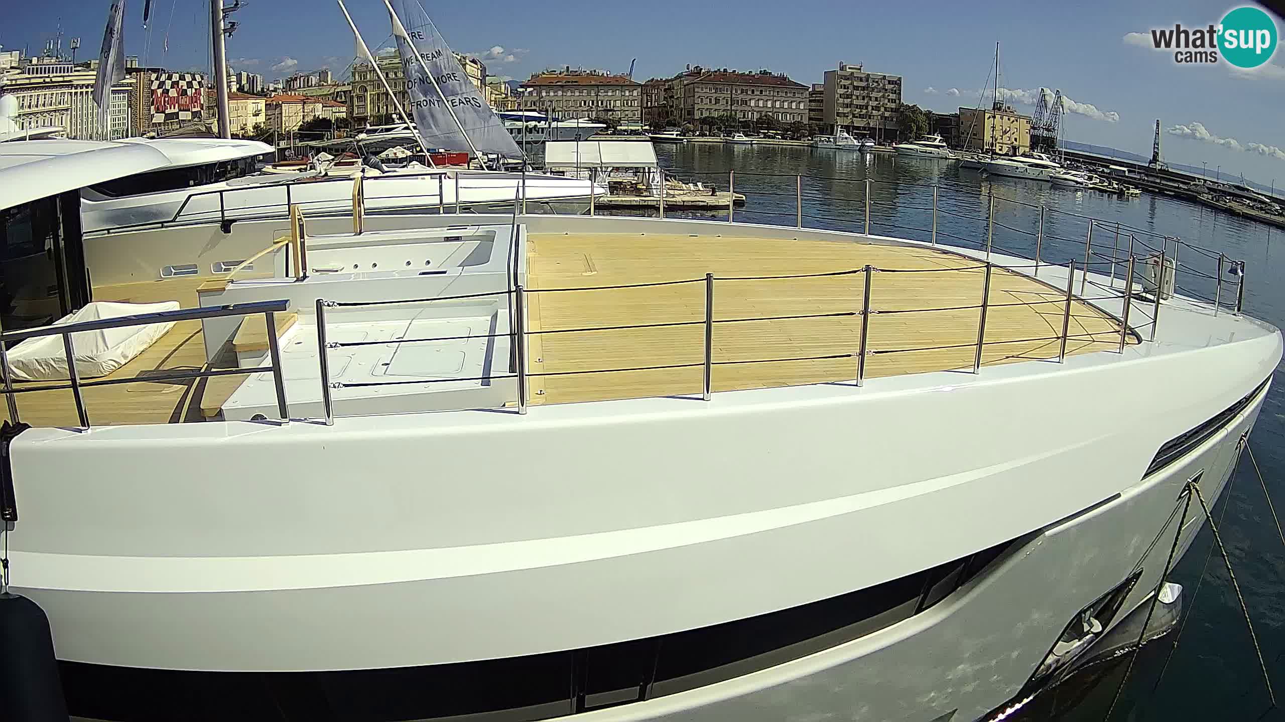 Rijeka – Botel Marina web kamera