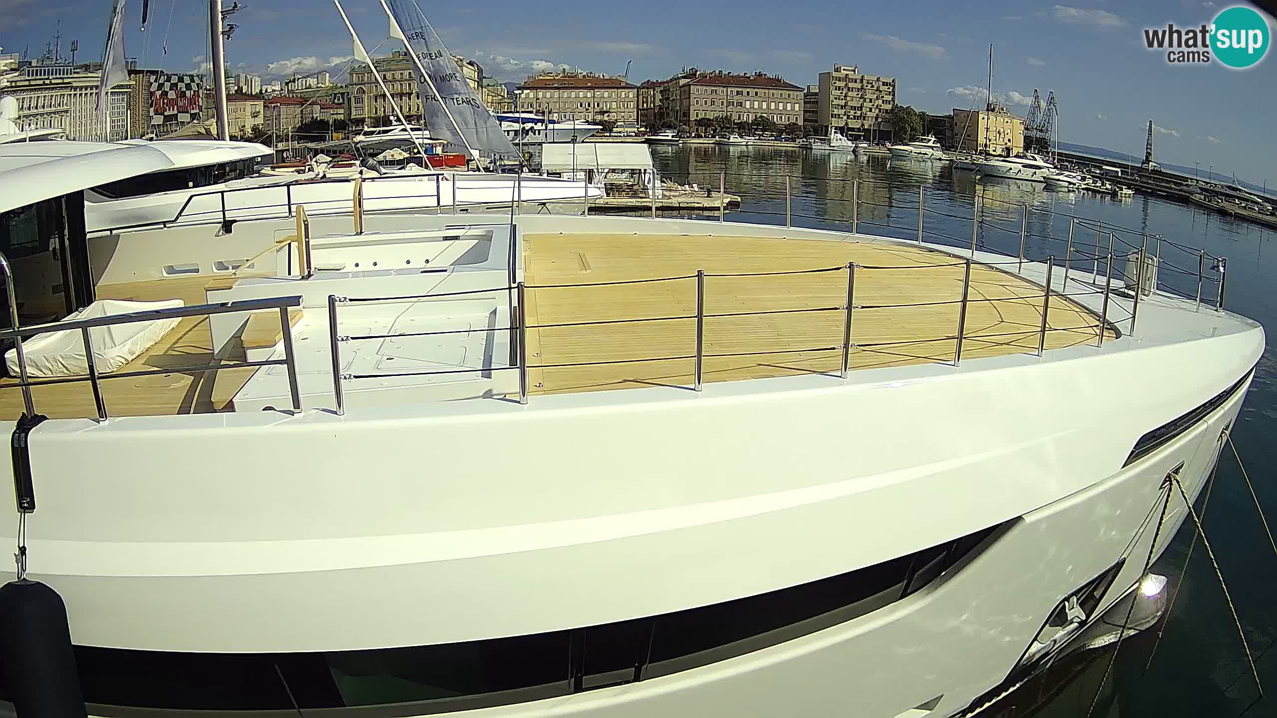 Rijeka – Botel Marina web kamera