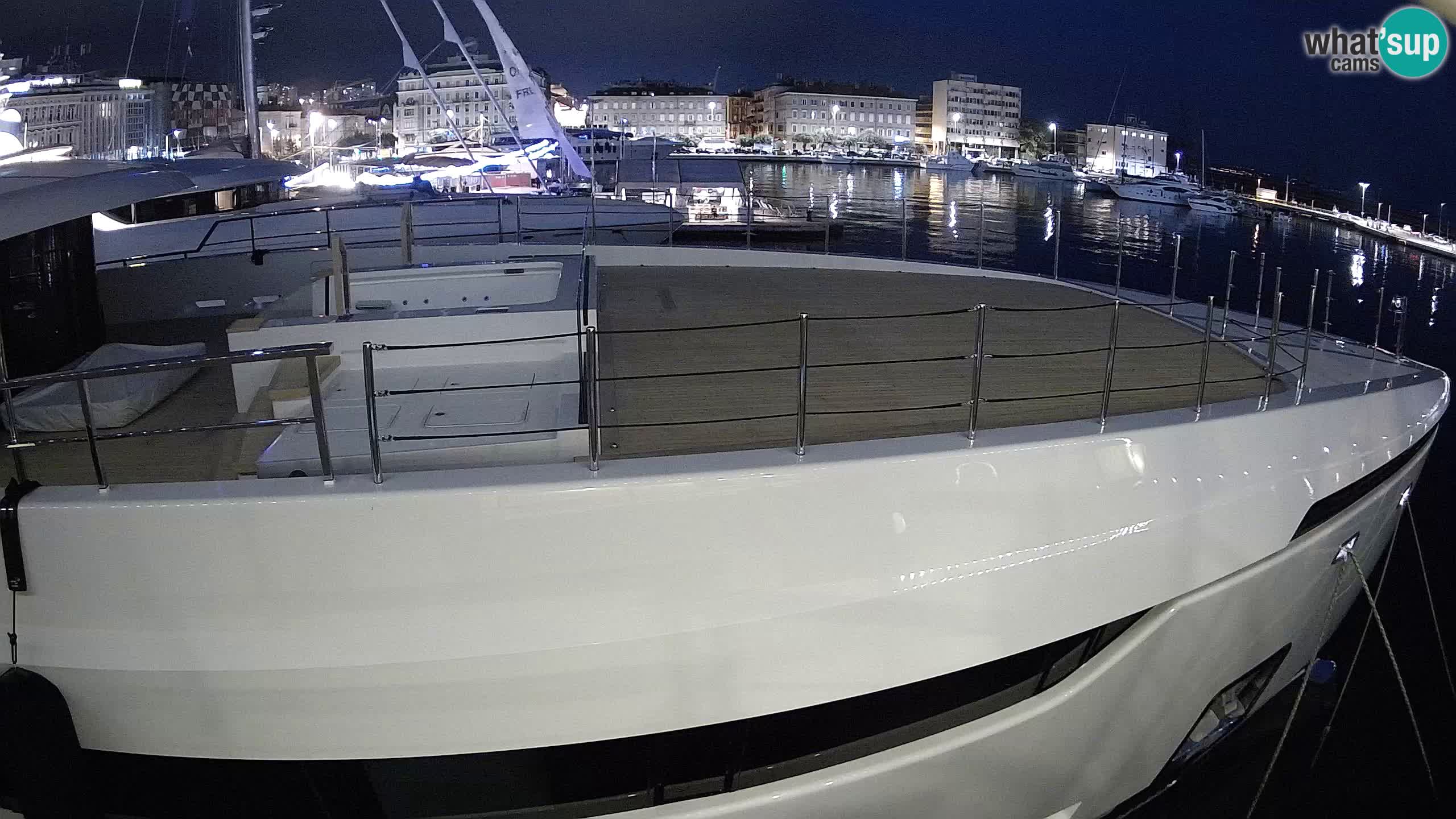 Rijeka – Botel Marina webcam en direct