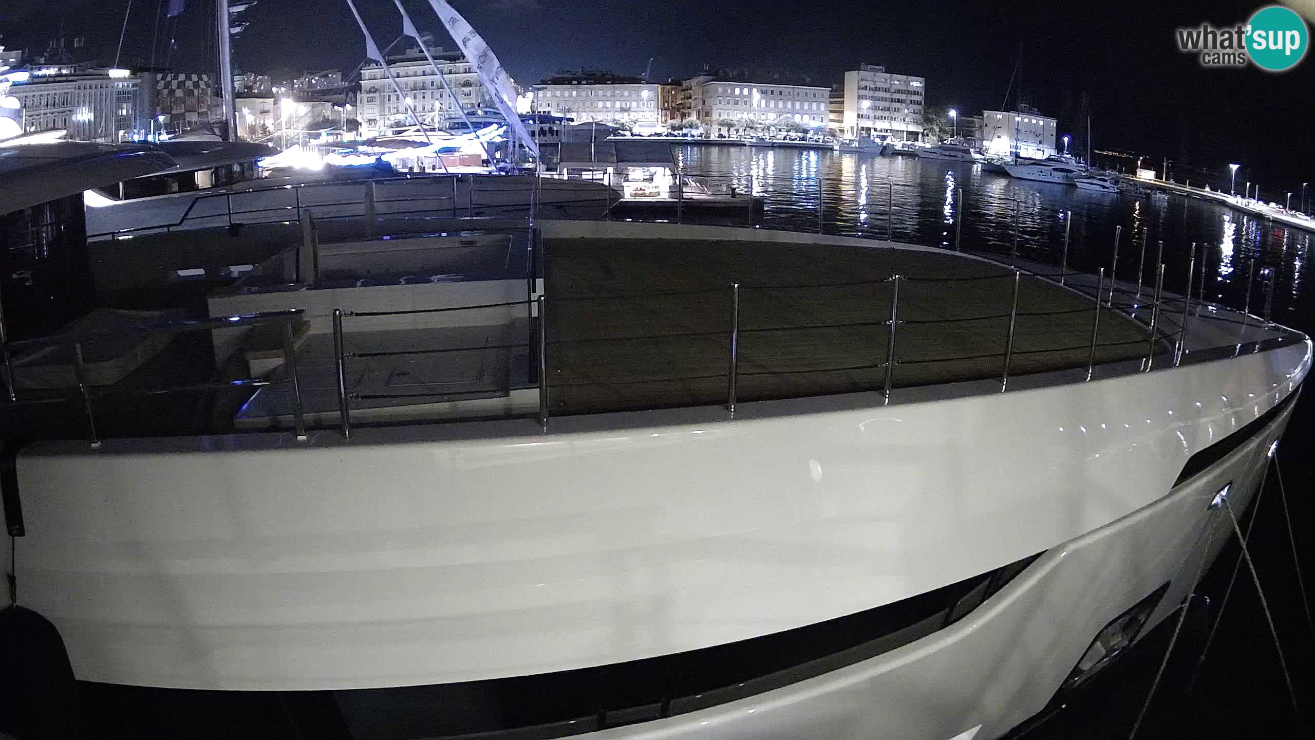 Rijeka – Botel Marina webcam en direct